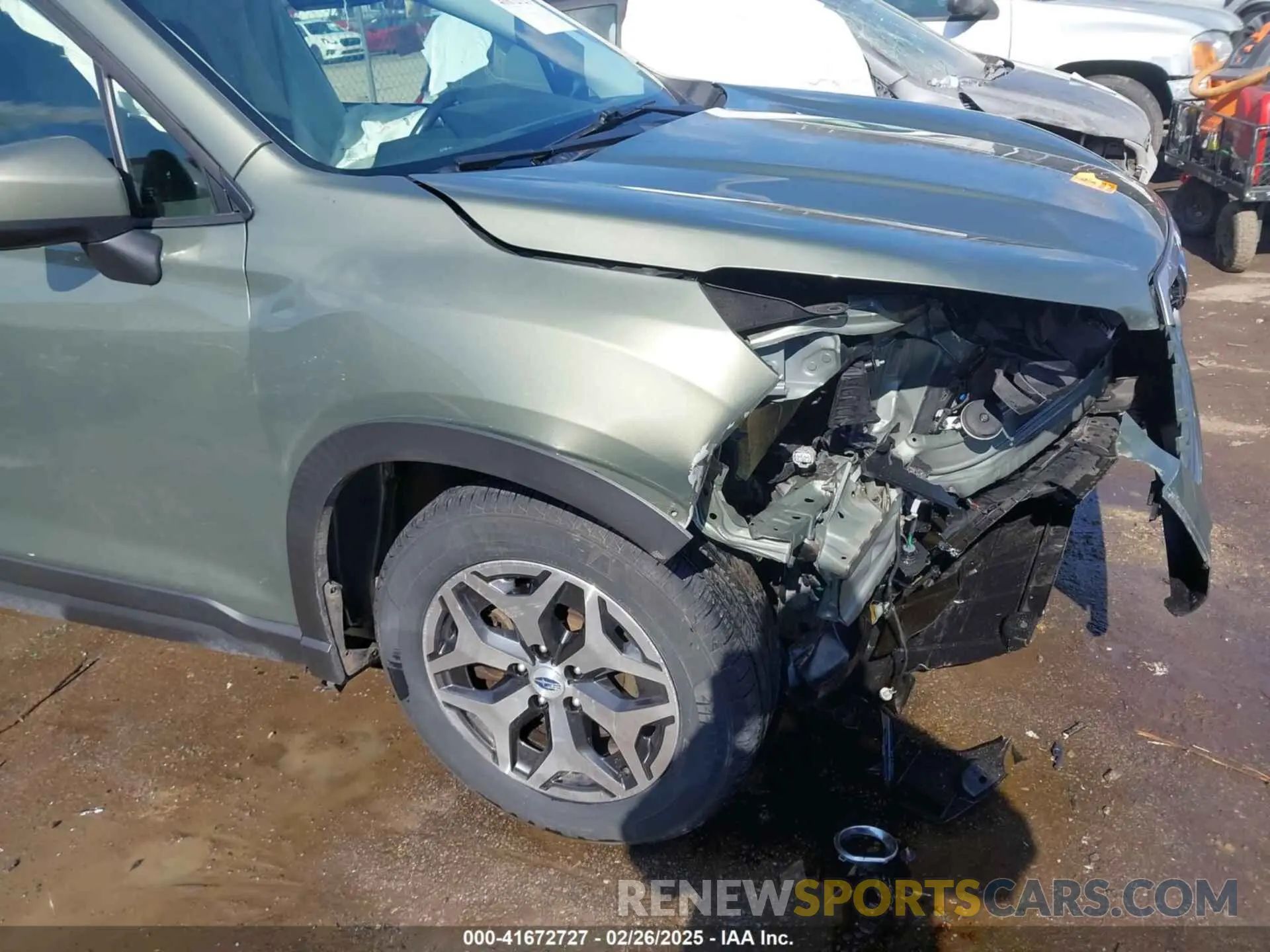 16 Photograph of a damaged car JF2SKAGC4LH434390 SUBARU FORESTER 2020