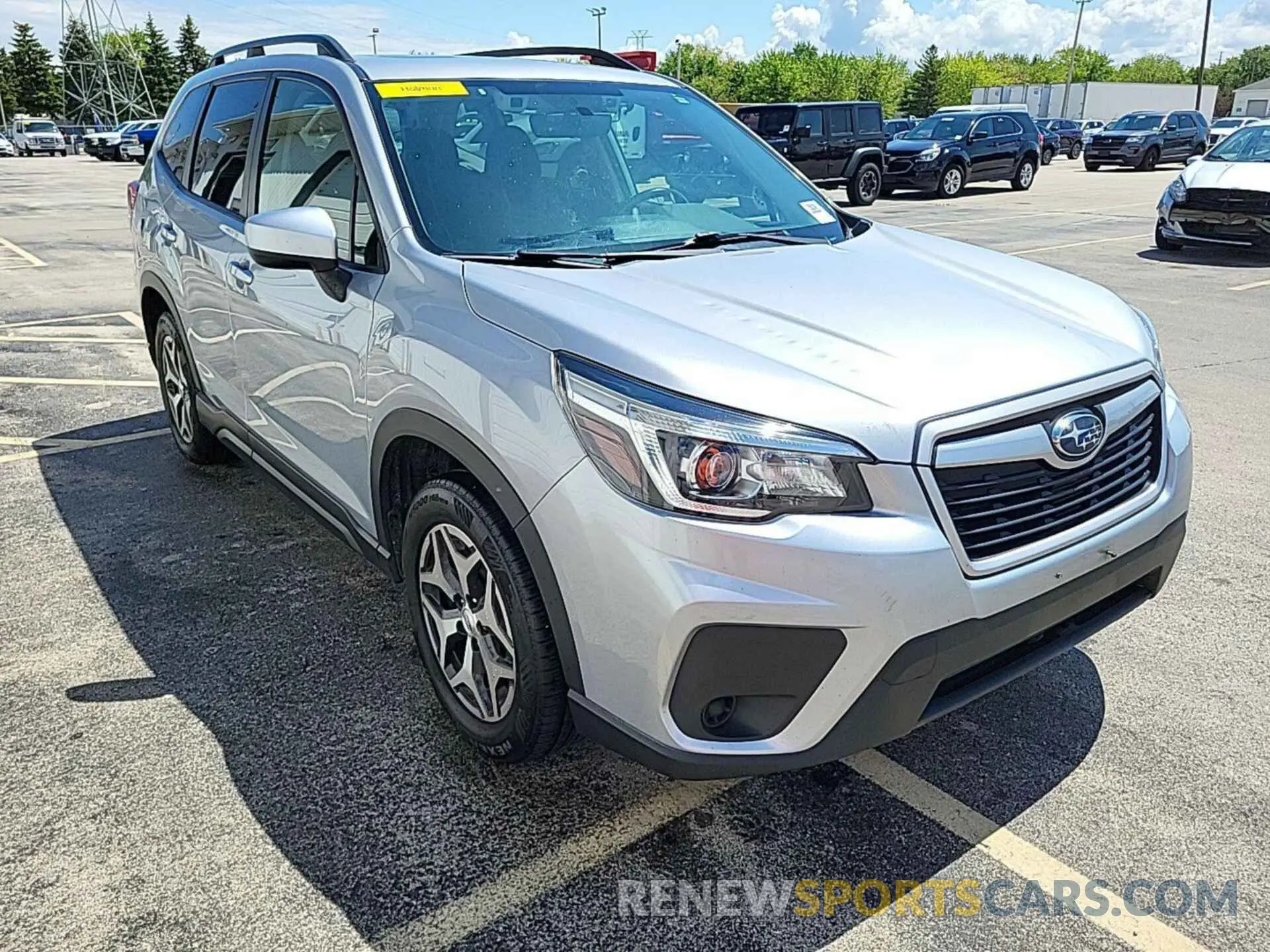 21 Photograph of a damaged car JF2SKAGC4LH464845 SUBARU FORESTER 2020