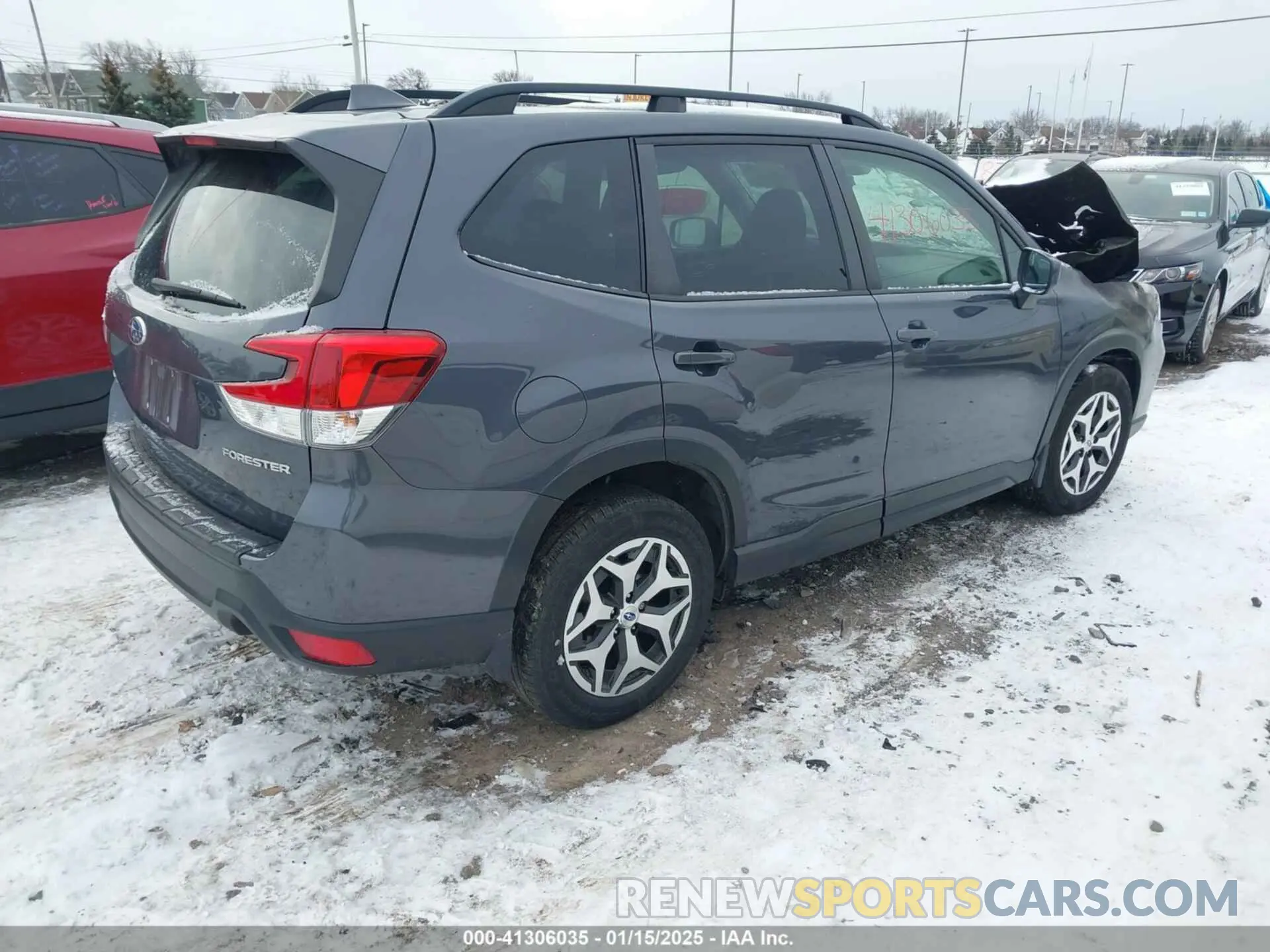 4 Photograph of a damaged car JF2SKAGC4LH528396 SUBARU FORESTER 2020