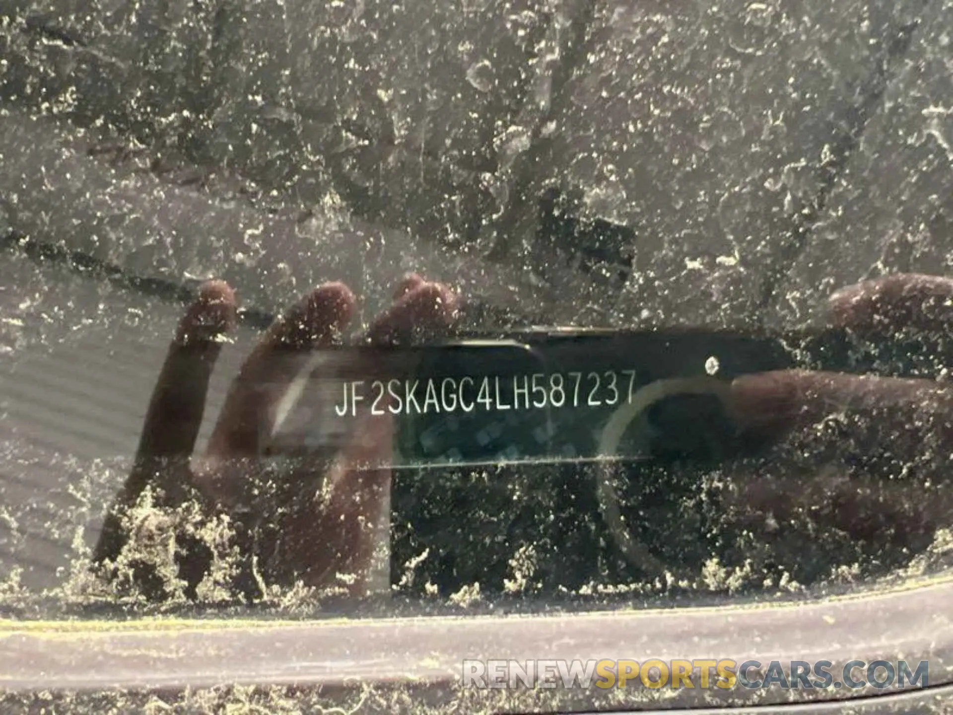 10 Photograph of a damaged car JF2SKAGC4LH587237 SUBARU FORESTER 2020