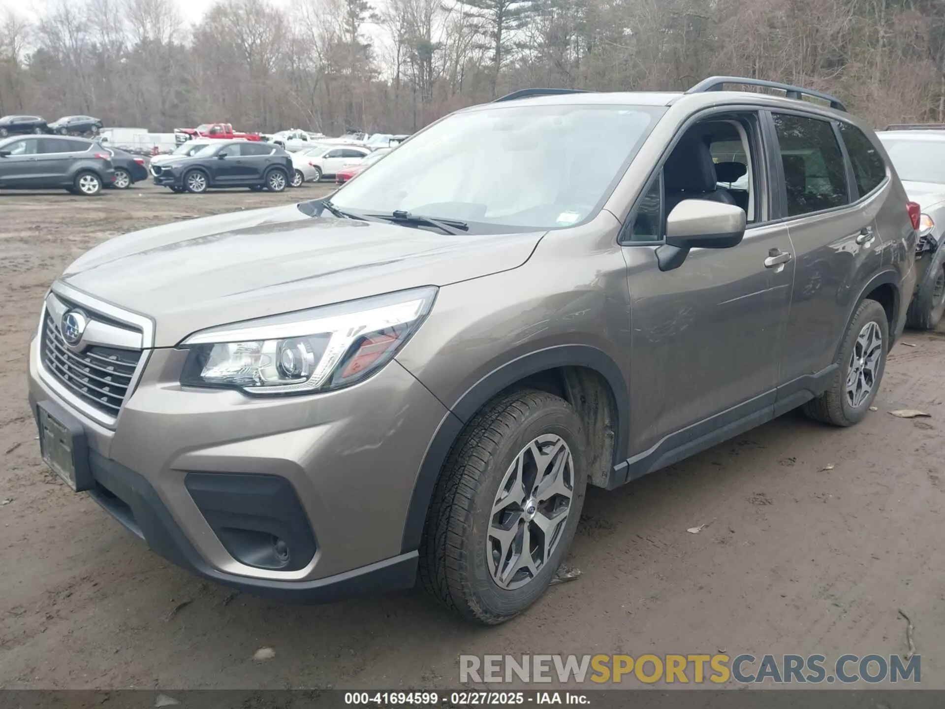 2 Photograph of a damaged car JF2SKAGC5LH443275 SUBARU FORESTER 2020