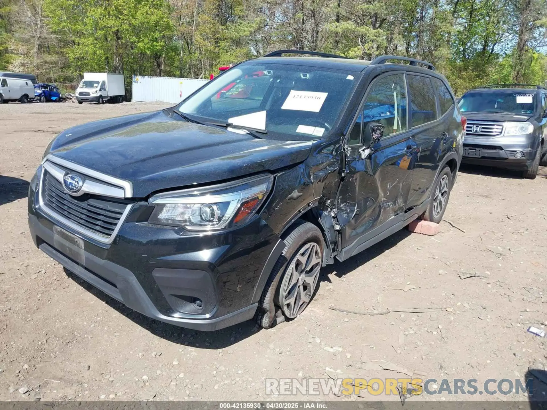 2 Photograph of a damaged car JF2SKAGC6LH435279 SUBARU FORESTER 2020