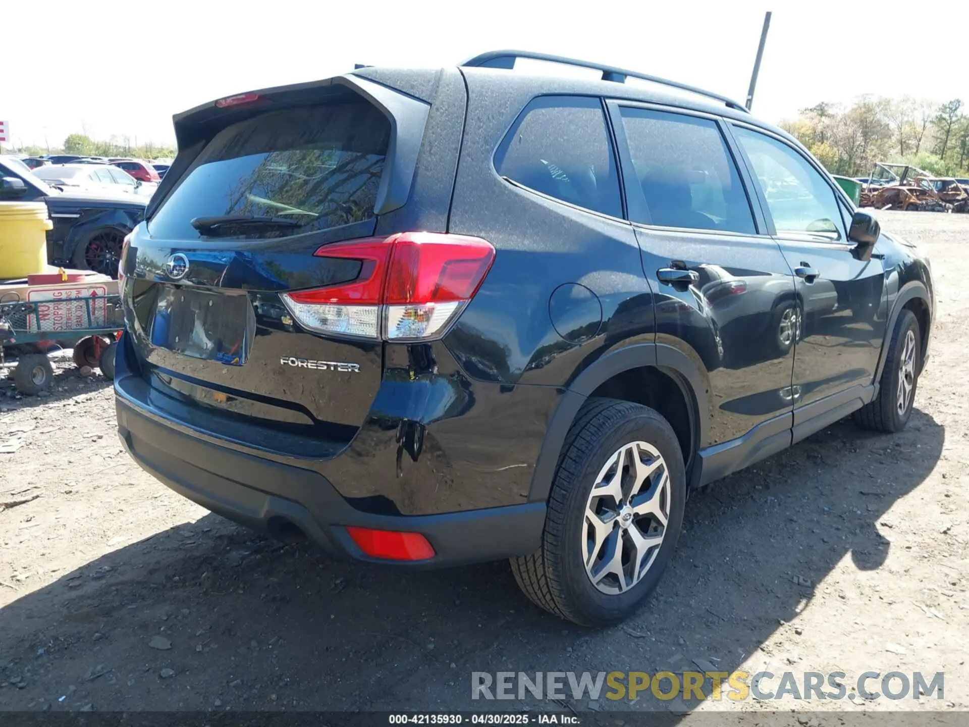 4 Photograph of a damaged car JF2SKAGC6LH435279 SUBARU FORESTER 2020