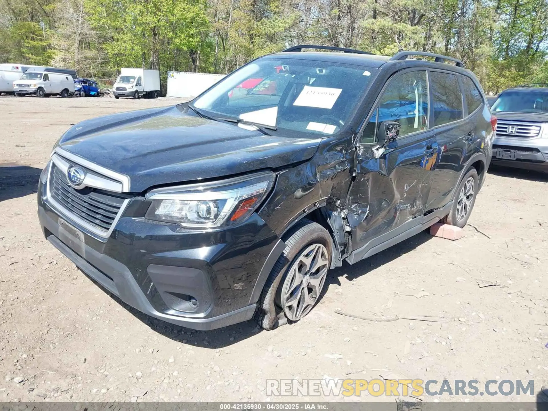 6 Photograph of a damaged car JF2SKAGC6LH435279 SUBARU FORESTER 2020