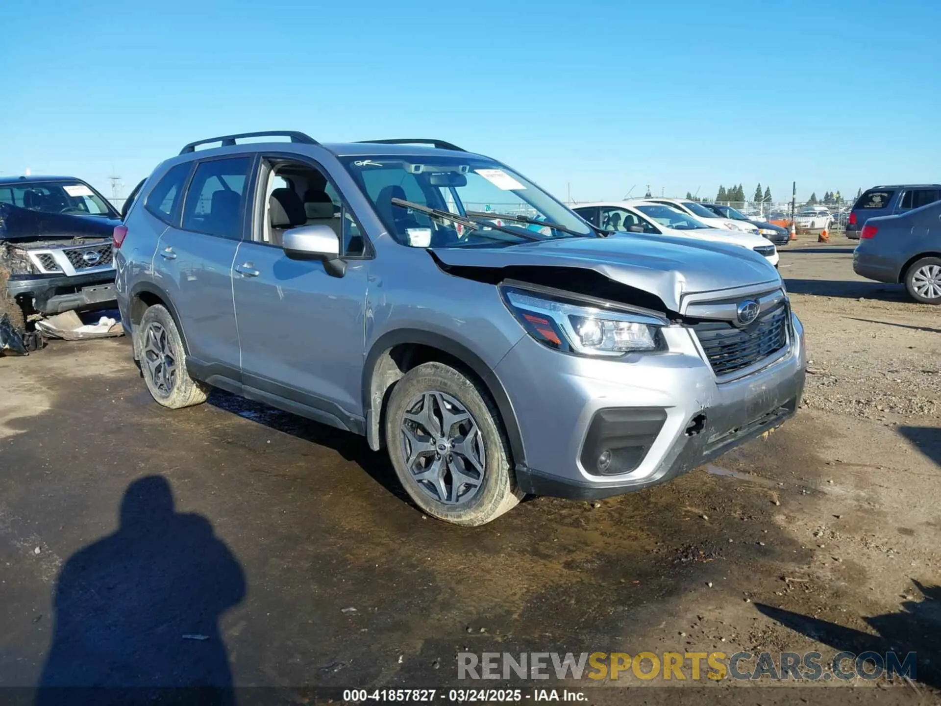 1 Photograph of a damaged car JF2SKAGC7LH459526 SUBARU FORESTER 2020