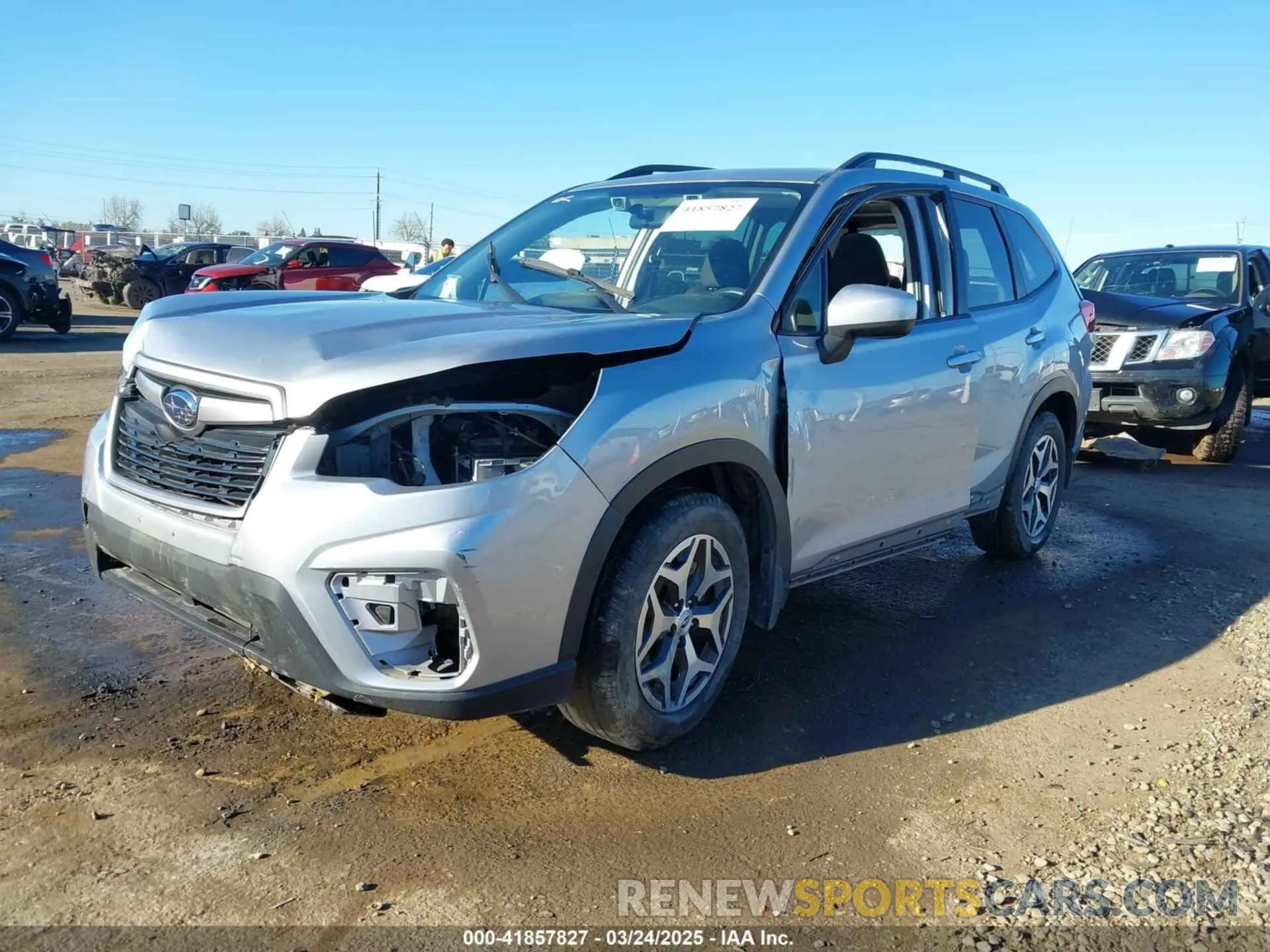 2 Photograph of a damaged car JF2SKAGC7LH459526 SUBARU FORESTER 2020