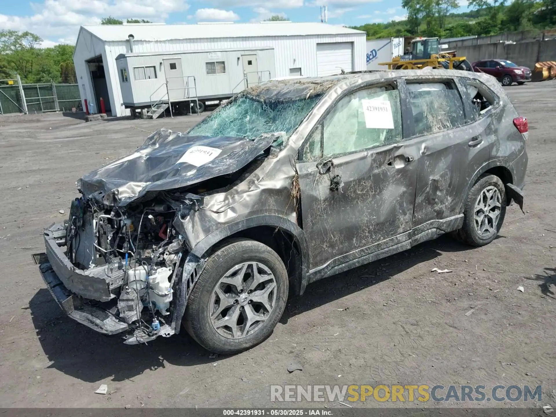 2 Photograph of a damaged car JF2SKAGC7LH478108 SUBARU FORESTER 2020