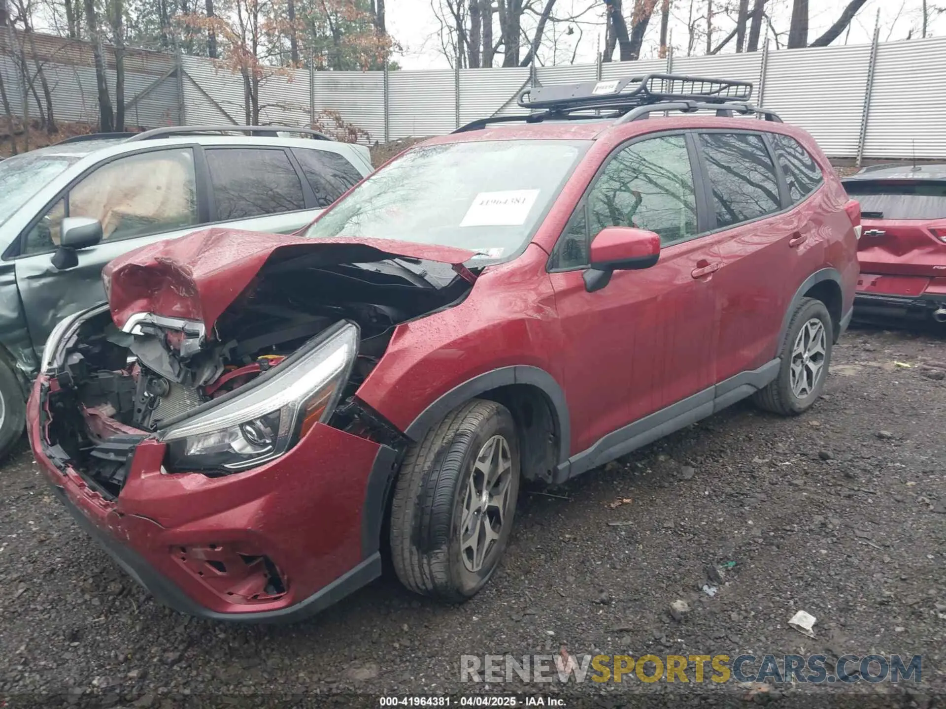 2 Photograph of a damaged car JF2SKAGC7LH479873 SUBARU FORESTER 2020