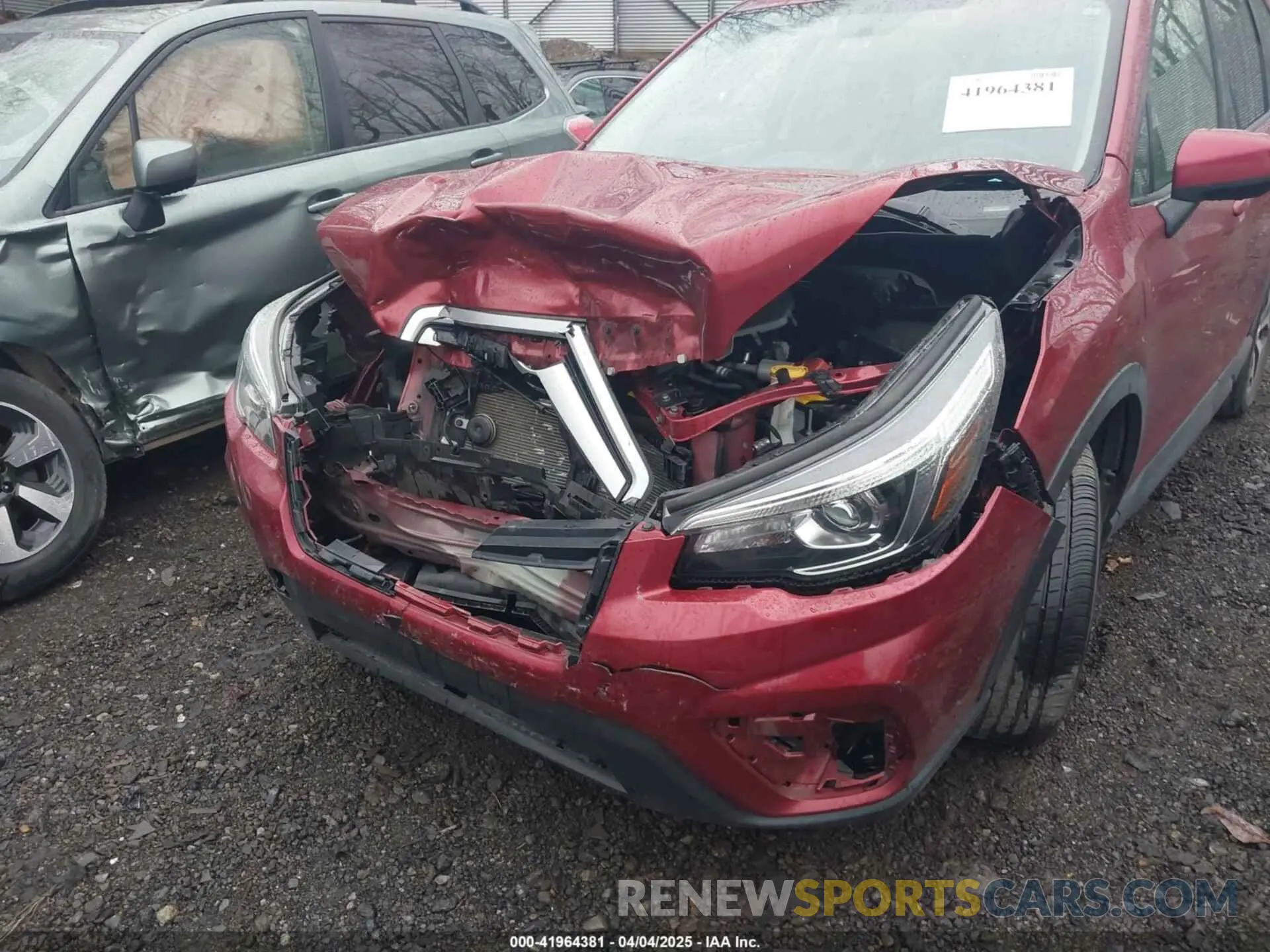 6 Photograph of a damaged car JF2SKAGC7LH479873 SUBARU FORESTER 2020