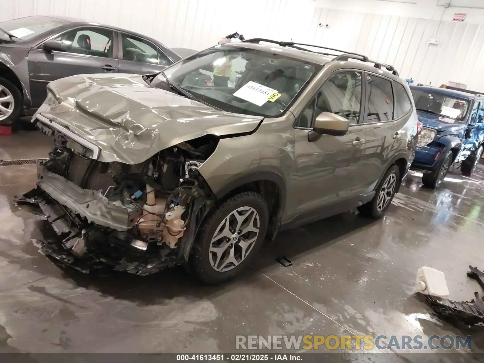 2 Photograph of a damaged car JF2SKAGC7LH534712 SUBARU FORESTER 2020