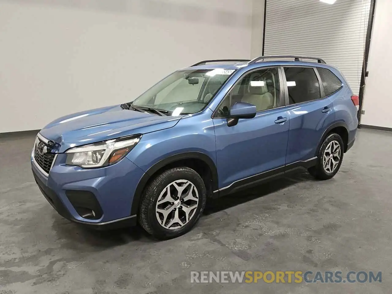 1 Photograph of a damaged car JF2SKAGCXLH601965 SUBARU FORESTER 2020