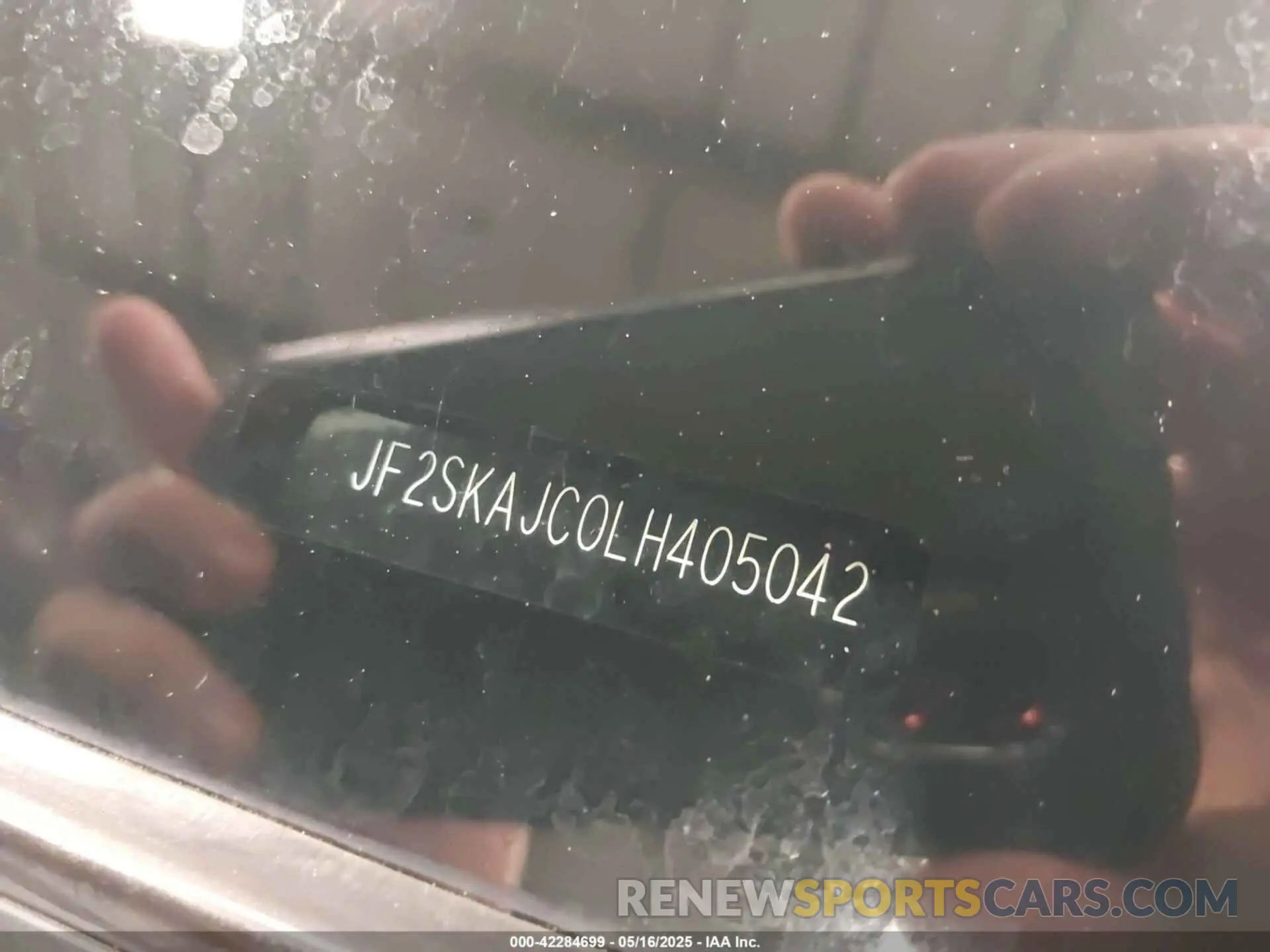 9 Photograph of a damaged car JF2SKAJC0LH405042 SUBARU FORESTER 2020