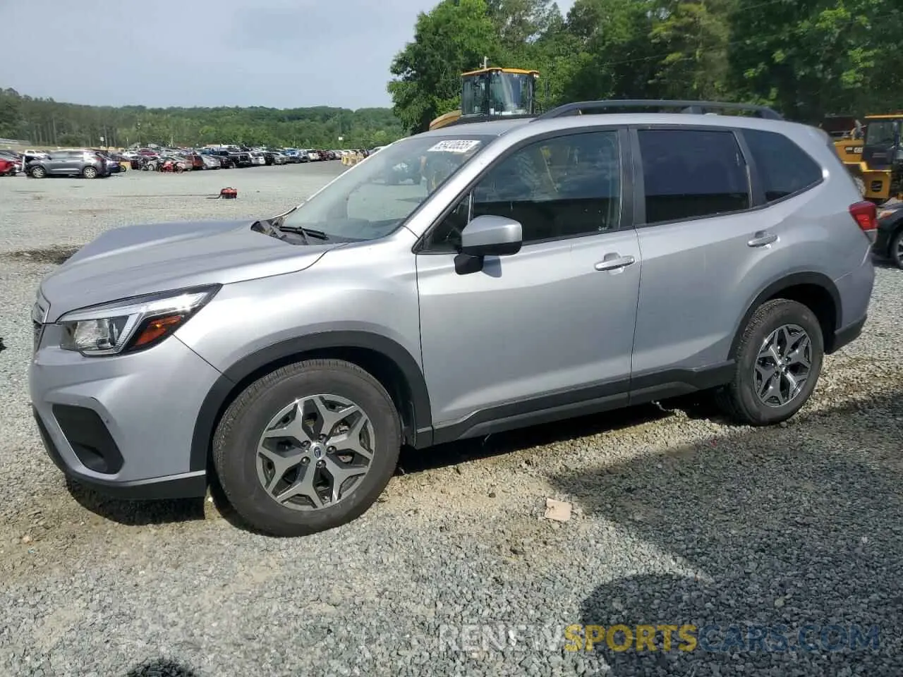 1 Photograph of a damaged car JF2SKAJC0LH473003 SUBARU FORESTER 2020