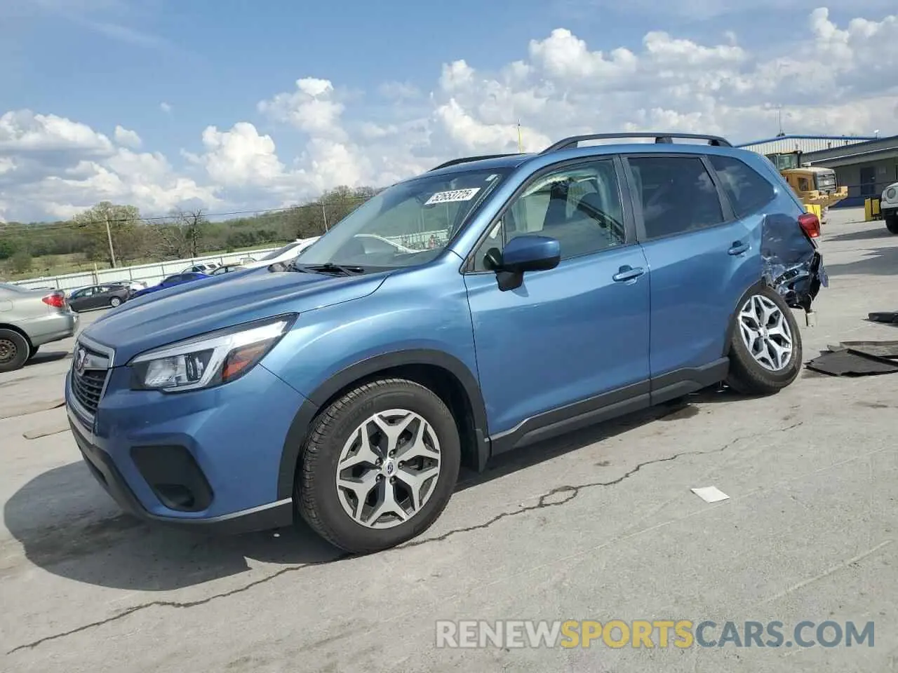 1 Photograph of a damaged car JF2SKAJC0LH511409 SUBARU FORESTER 2020