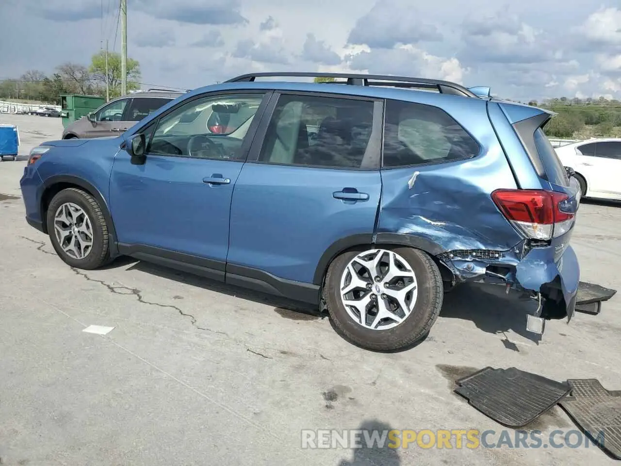 2 Photograph of a damaged car JF2SKAJC0LH511409 SUBARU FORESTER 2020