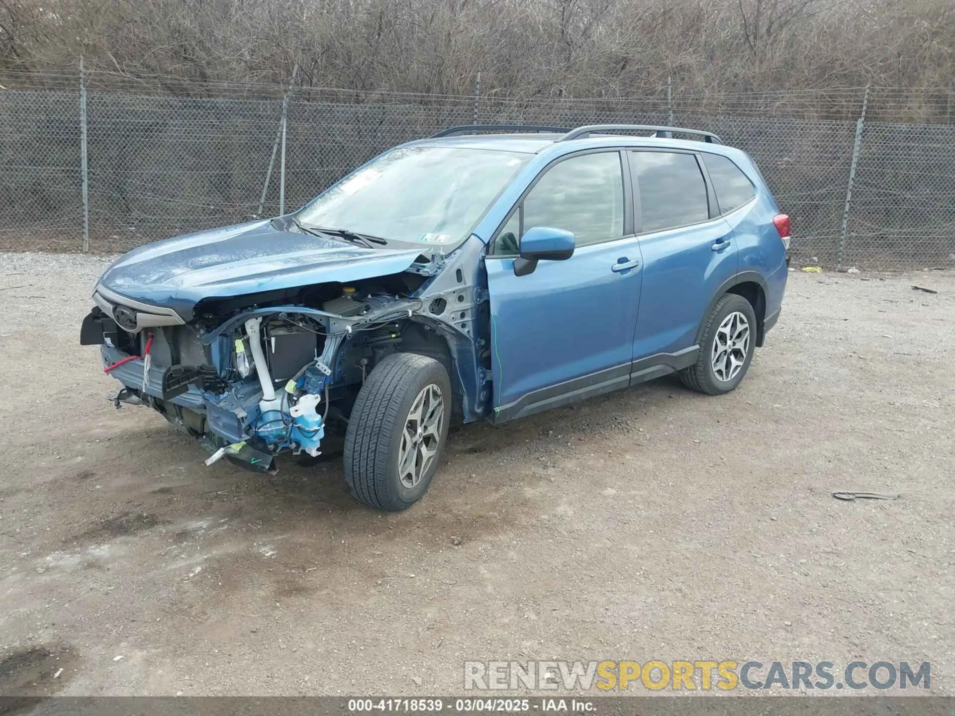 2 Photograph of a damaged car JF2SKAJC0LH551182 SUBARU FORESTER 2020