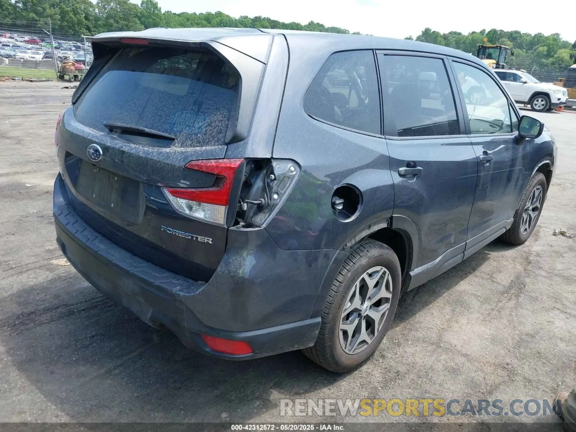 4 Photograph of a damaged car JF2SKAJC1LH403140 SUBARU FORESTER 2020