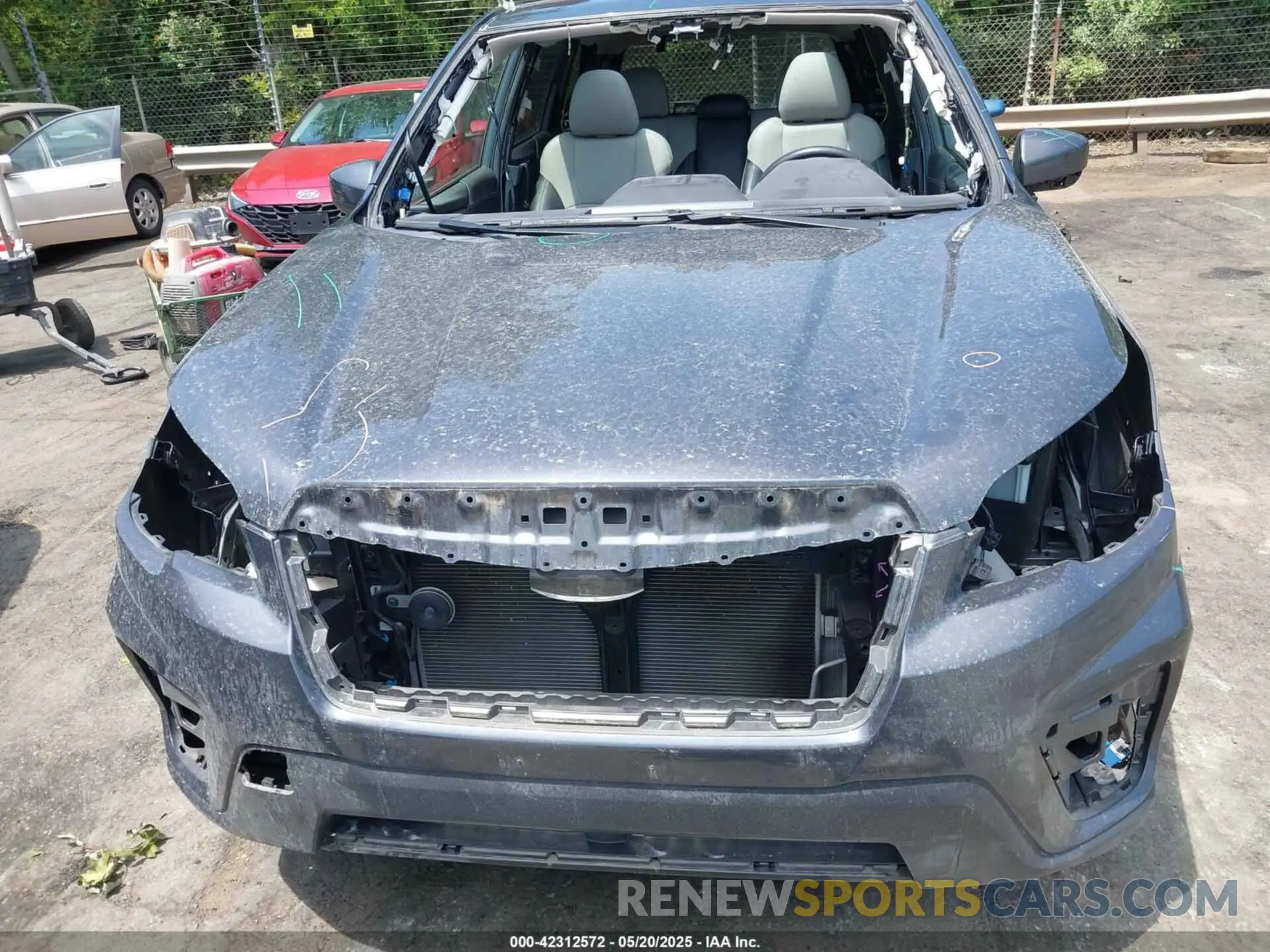 6 Photograph of a damaged car JF2SKAJC1LH403140 SUBARU FORESTER 2020