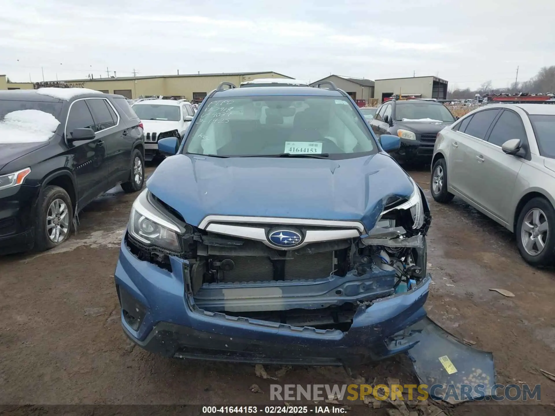 12 Photograph of a damaged car JF2SKAJC1LH414039 SUBARU FORESTER 2020