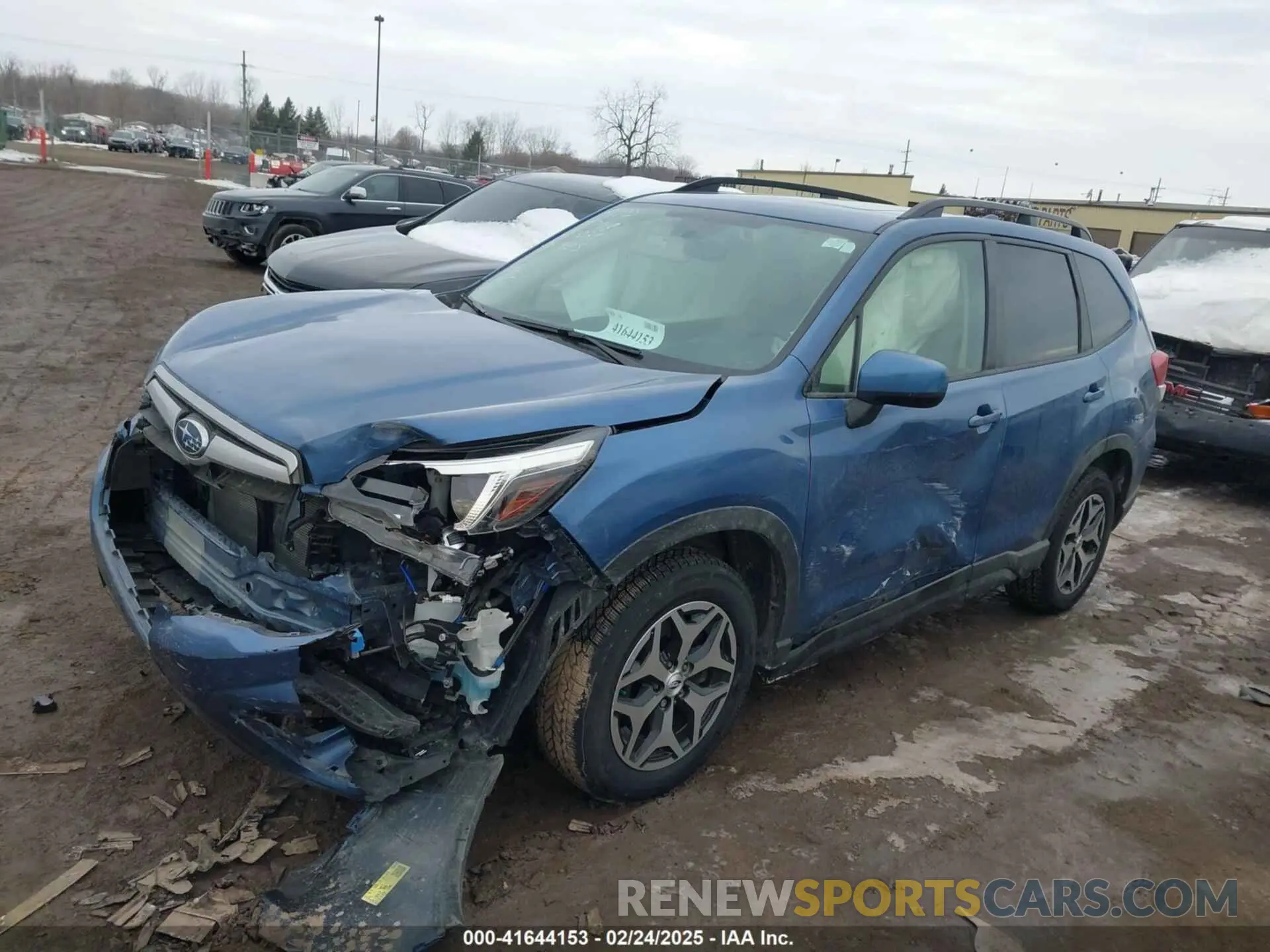 2 Photograph of a damaged car JF2SKAJC1LH414039 SUBARU FORESTER 2020
