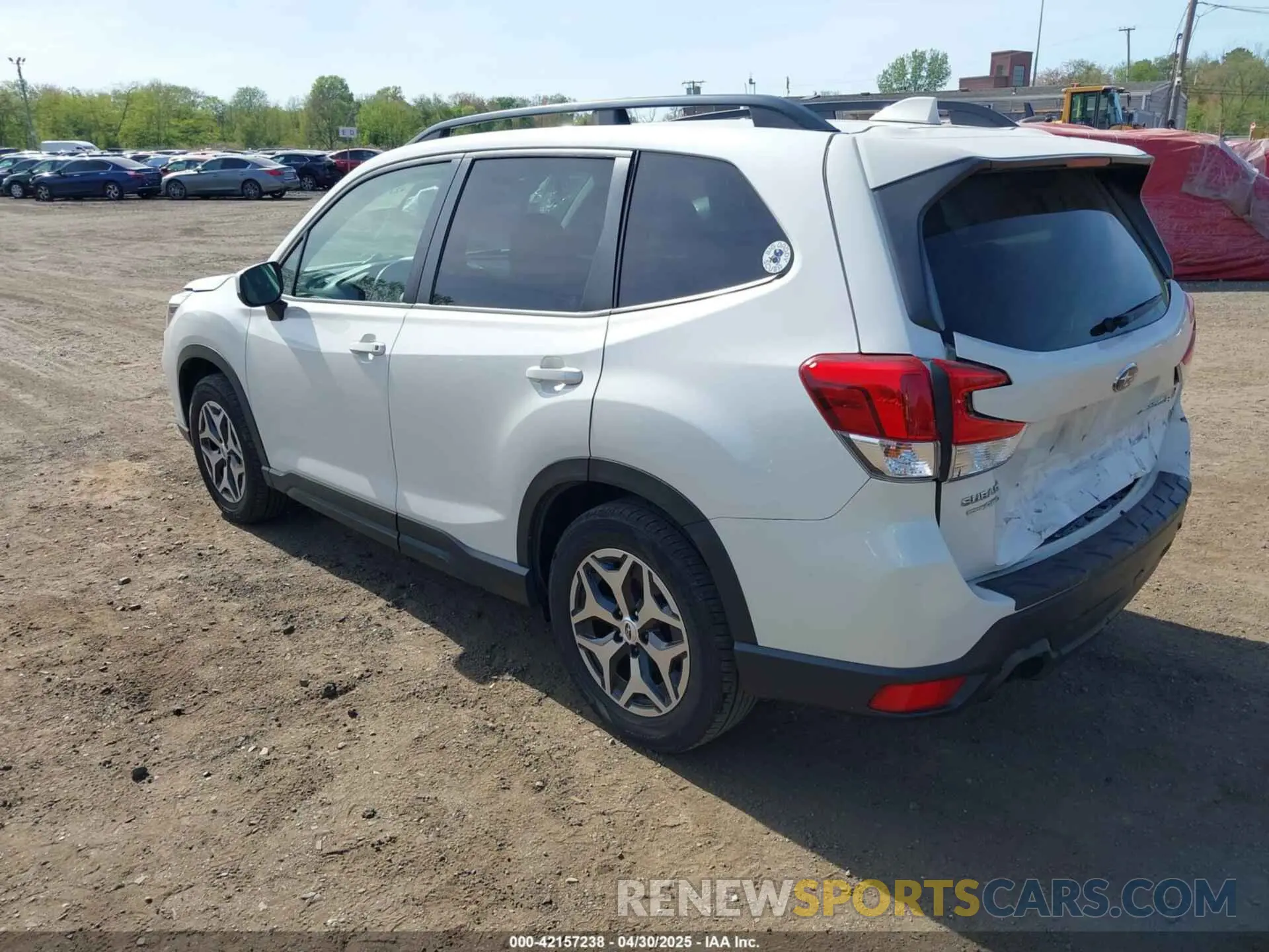 3 Photograph of a damaged car JF2SKAJC1LH442844 SUBARU FORESTER 2020