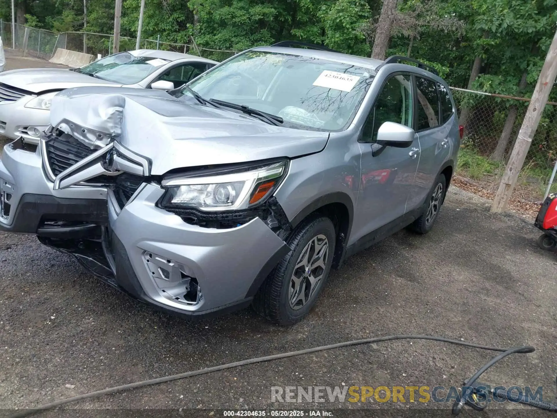 2 Photograph of a damaged car JF2SKAJC1LH457523 SUBARU FORESTER 2020