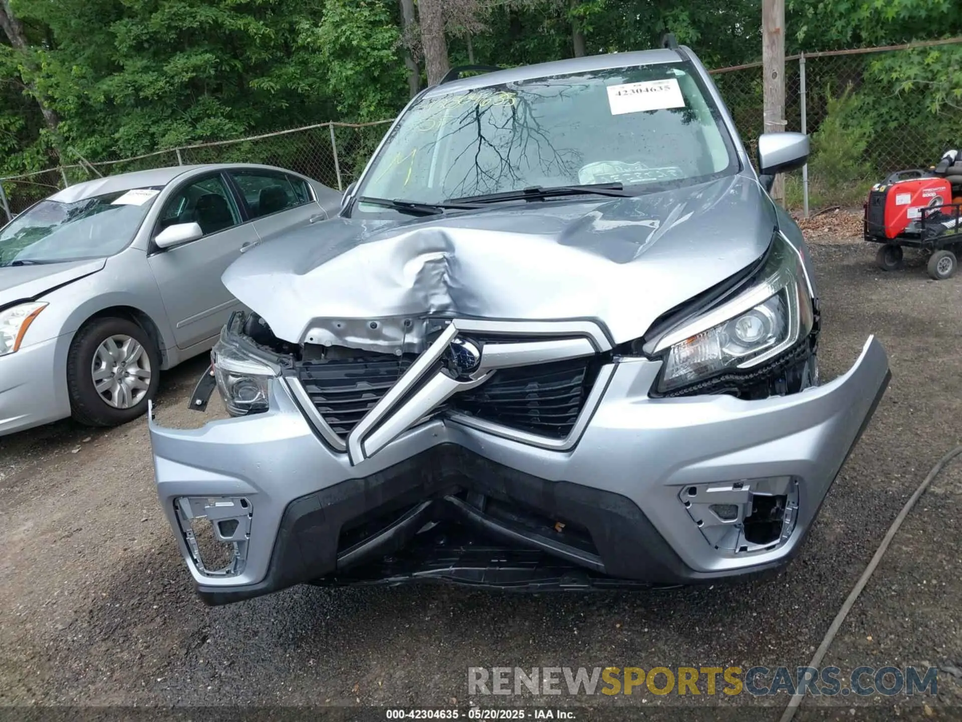 6 Photograph of a damaged car JF2SKAJC1LH457523 SUBARU FORESTER 2020