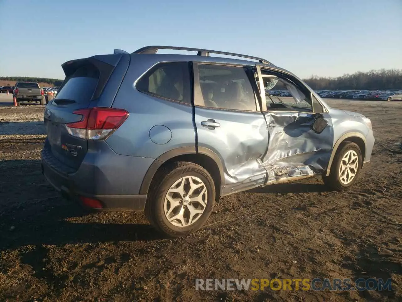 3 Photograph of a damaged car JF2SKAJC1LH564894 SUBARU FORESTER 2020