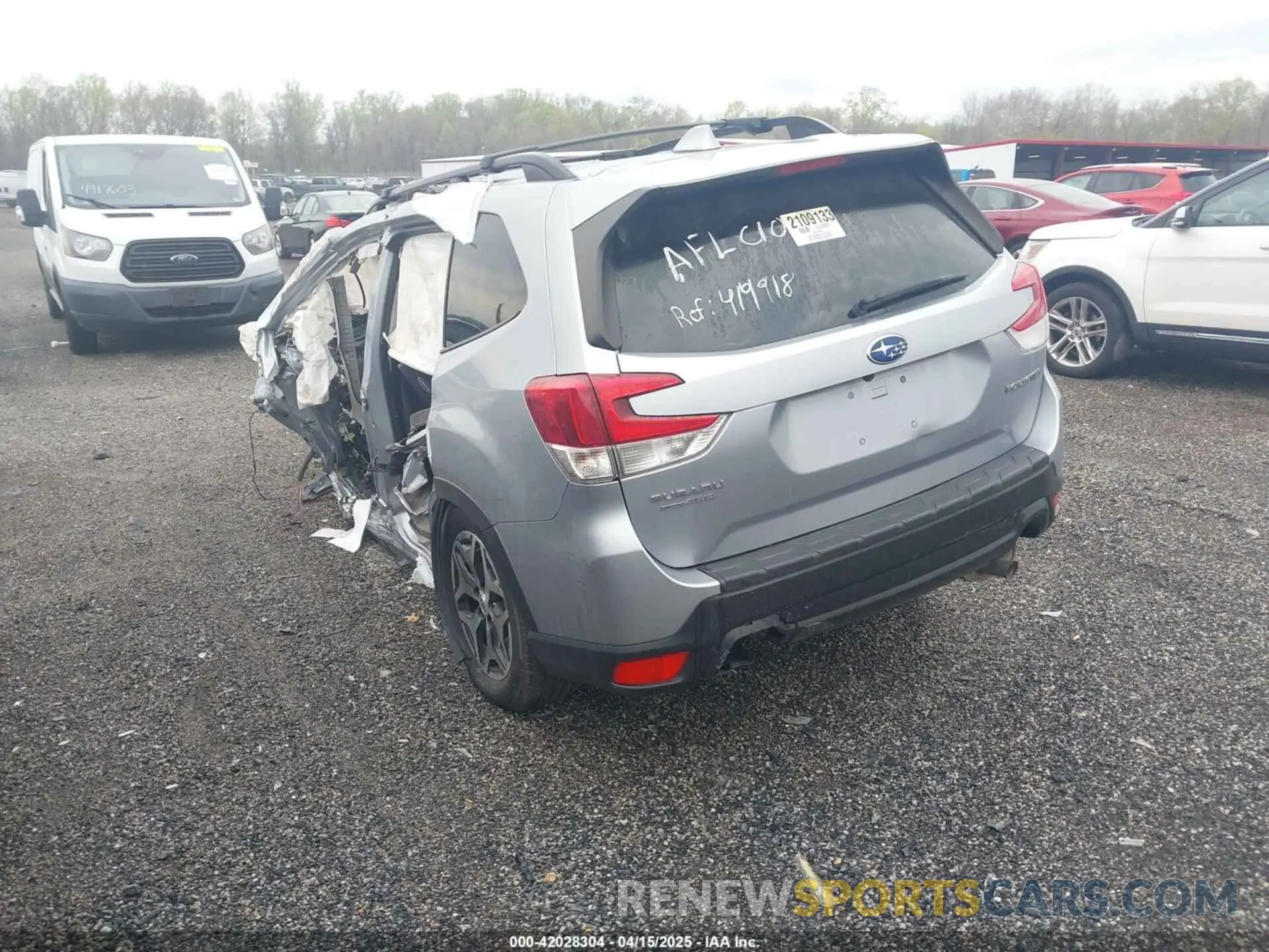 3 Photograph of a damaged car JF2SKAJC2LH509662 SUBARU FORESTER 2020