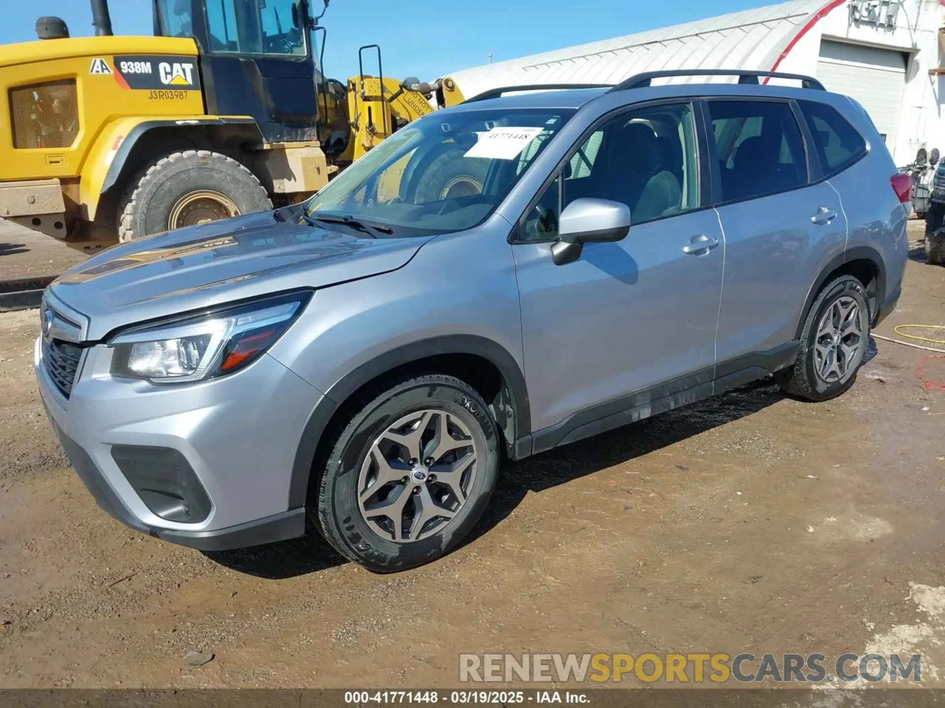 2 Photograph of a damaged car JF2SKAJC2LH520337 SUBARU FORESTER 2020