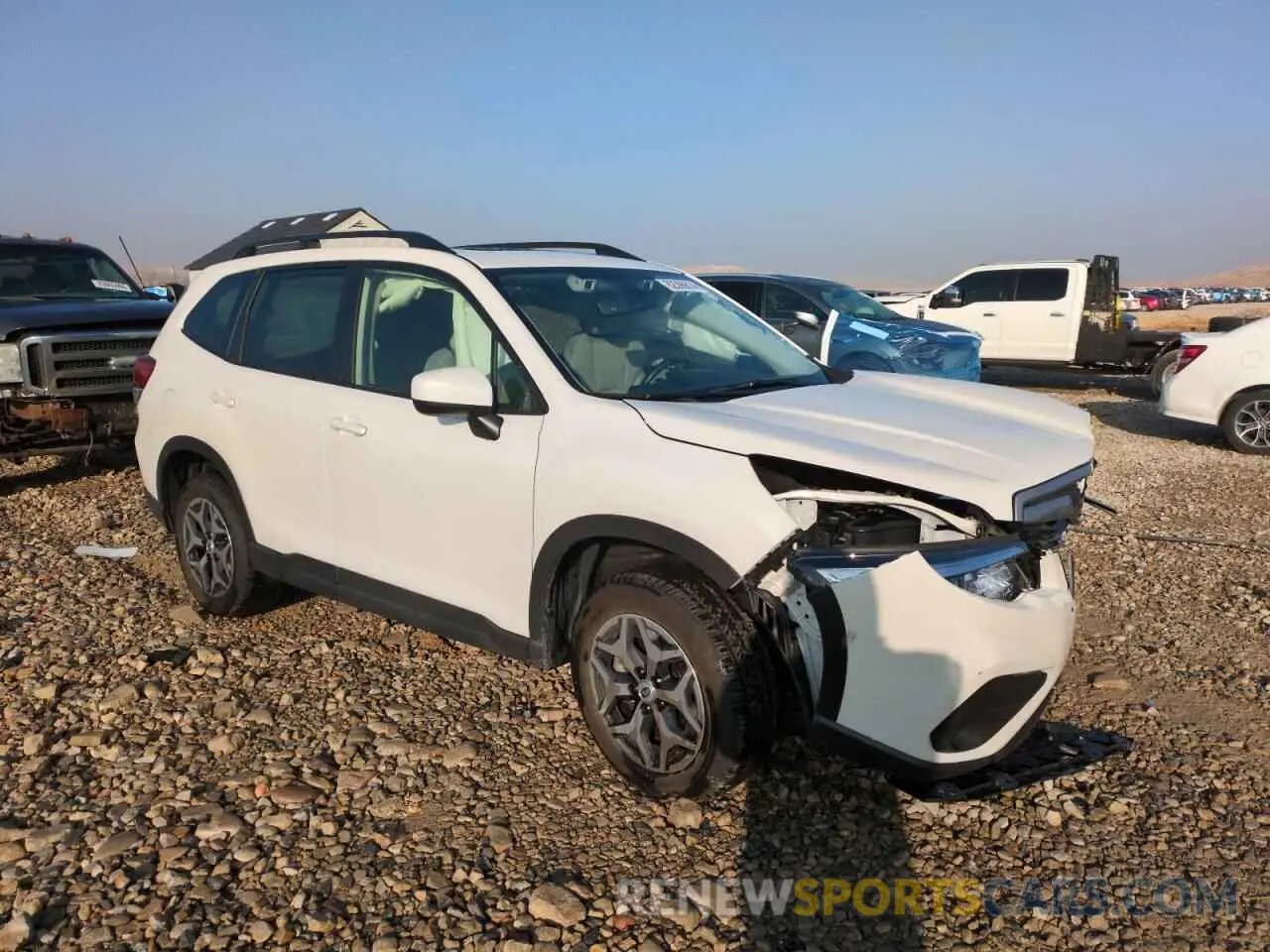 4 Photograph of a damaged car JF2SKAJC2LH598441 SUBARU FORESTER 2020