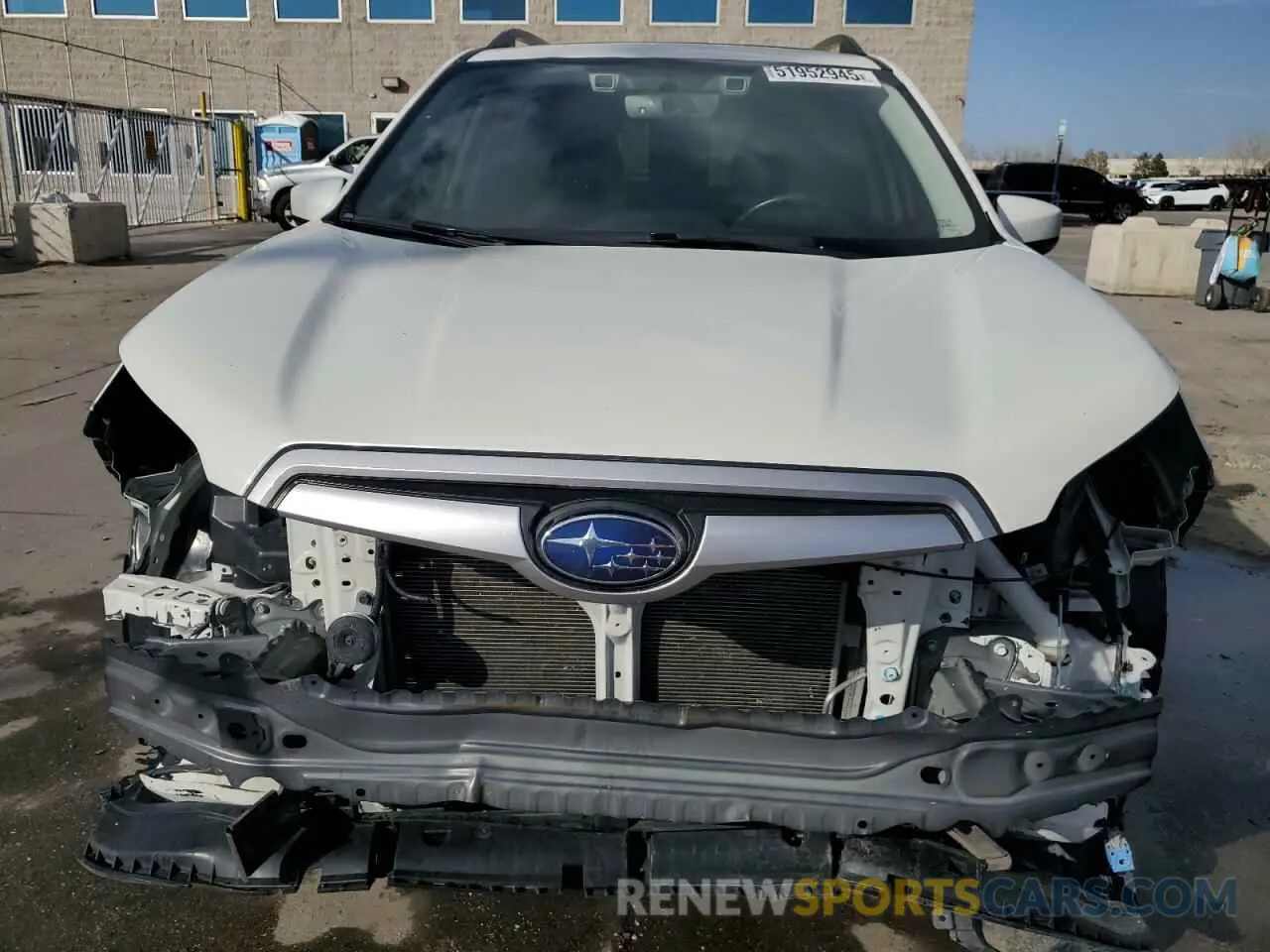 5 Photograph of a damaged car JF2SKAJC3LH405391 SUBARU FORESTER 2020