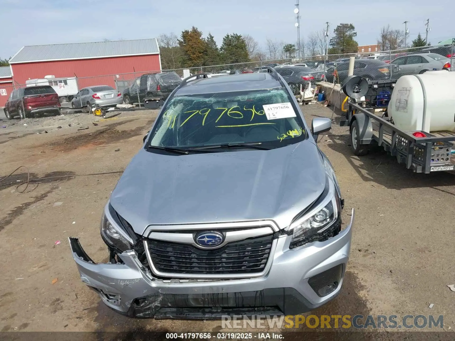 6 Photograph of a damaged car JF2SKAJC3LH529984 SUBARU FORESTER 2020