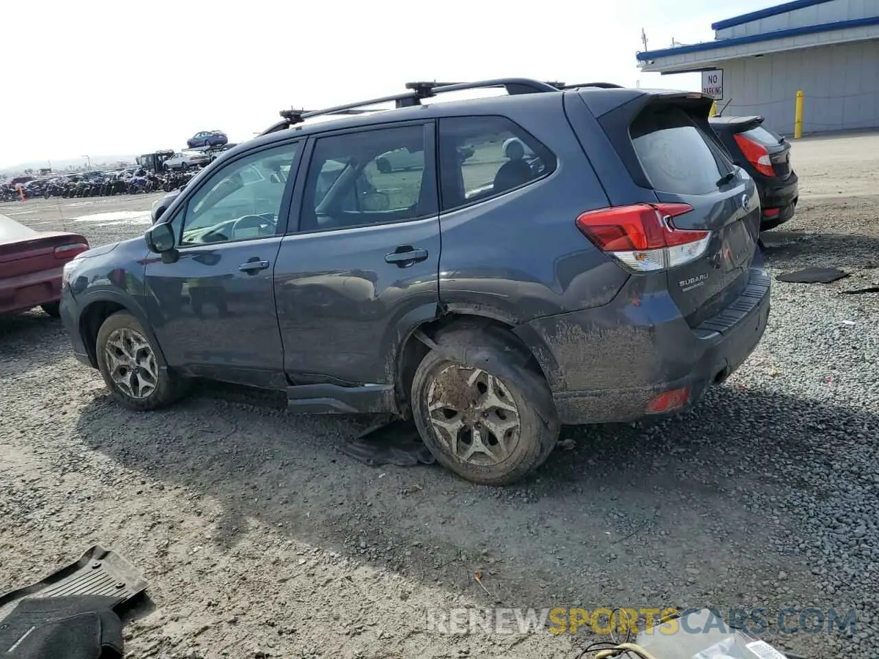 2 Photograph of a damaged car JF2SKAJC4LH527340 SUBARU FORESTER 2020