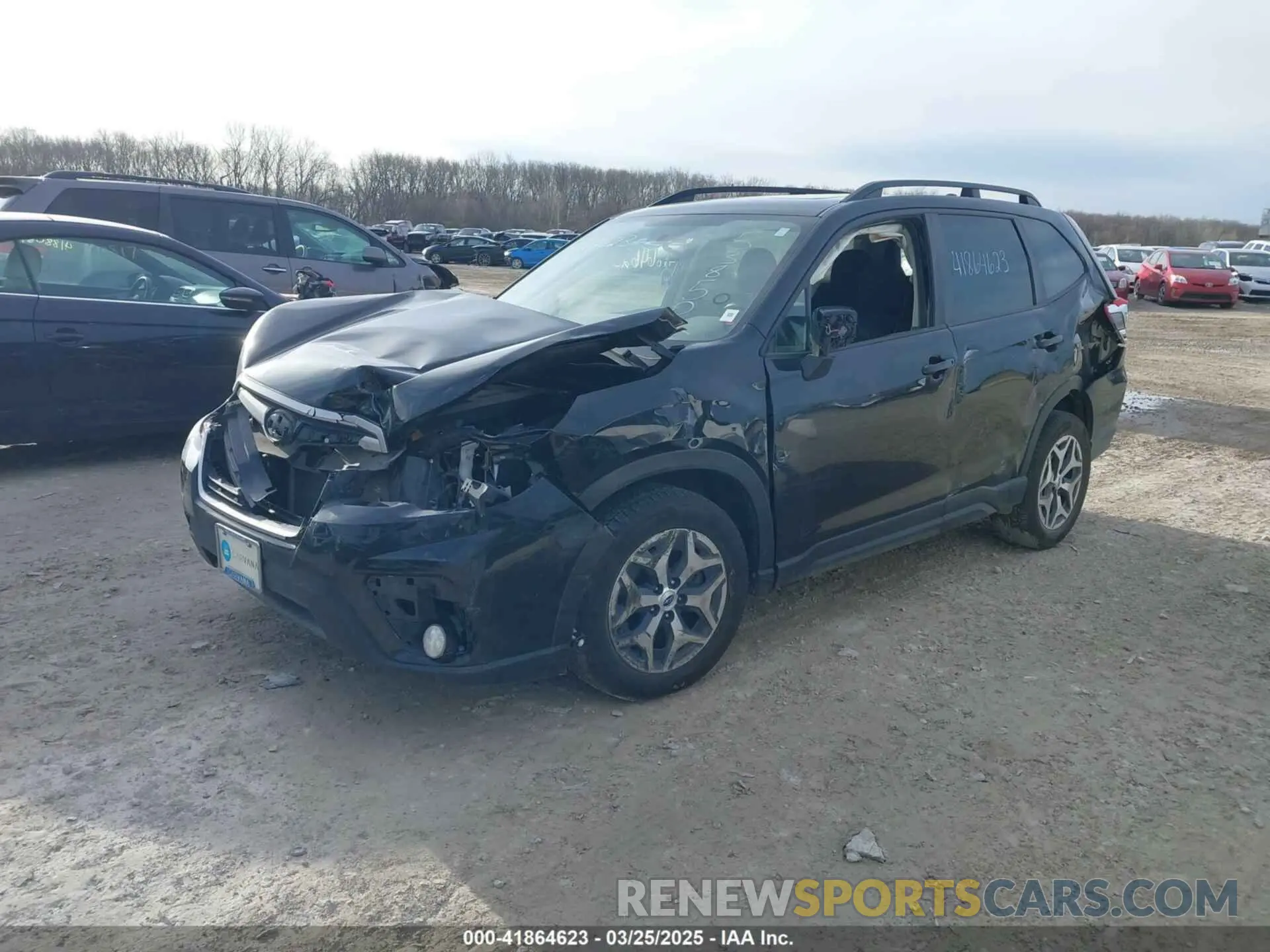 2 Photograph of a damaged car JF2SKAJC4LH538502 SUBARU FORESTER 2020