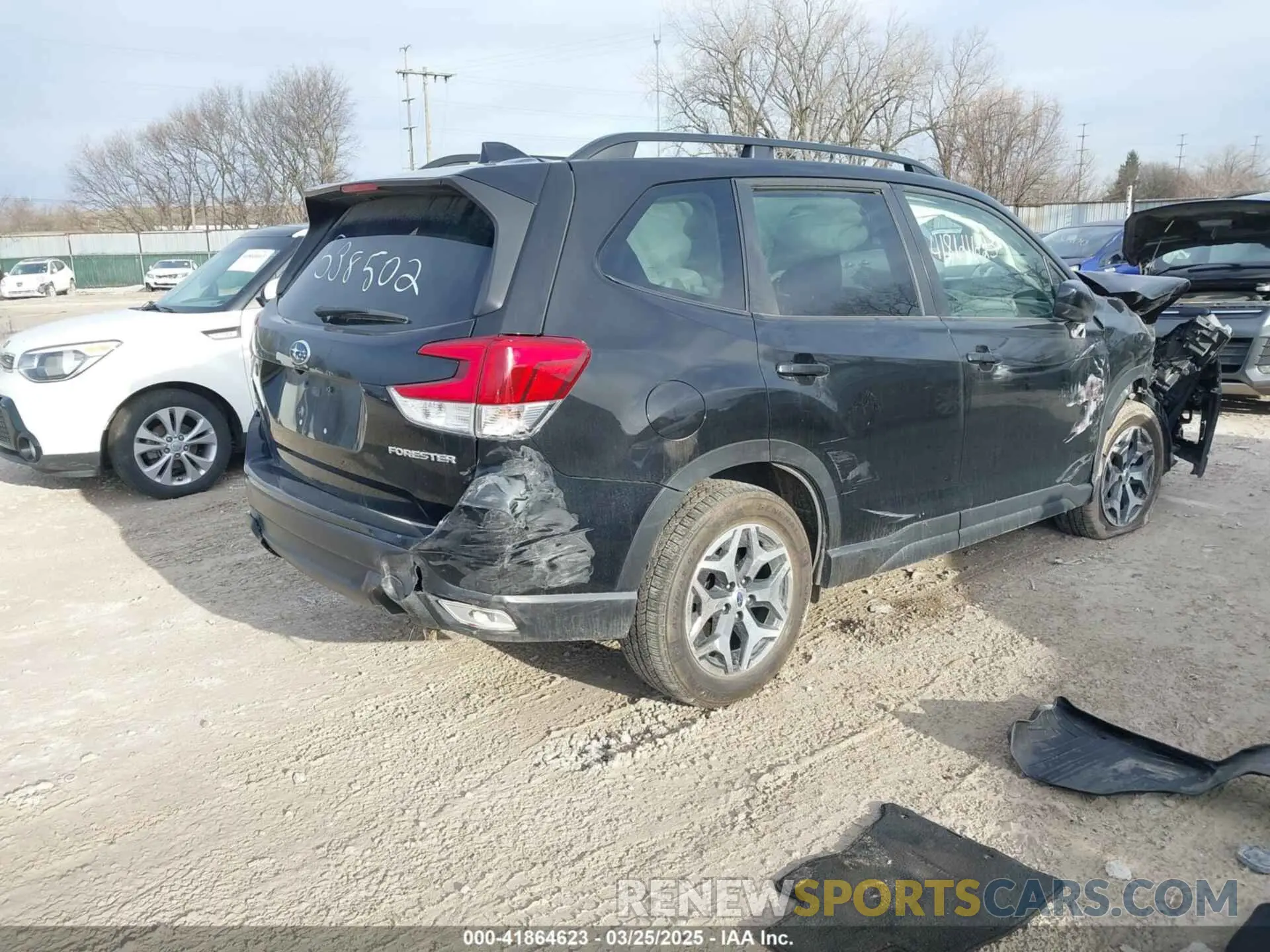 4 Photograph of a damaged car JF2SKAJC4LH538502 SUBARU FORESTER 2020