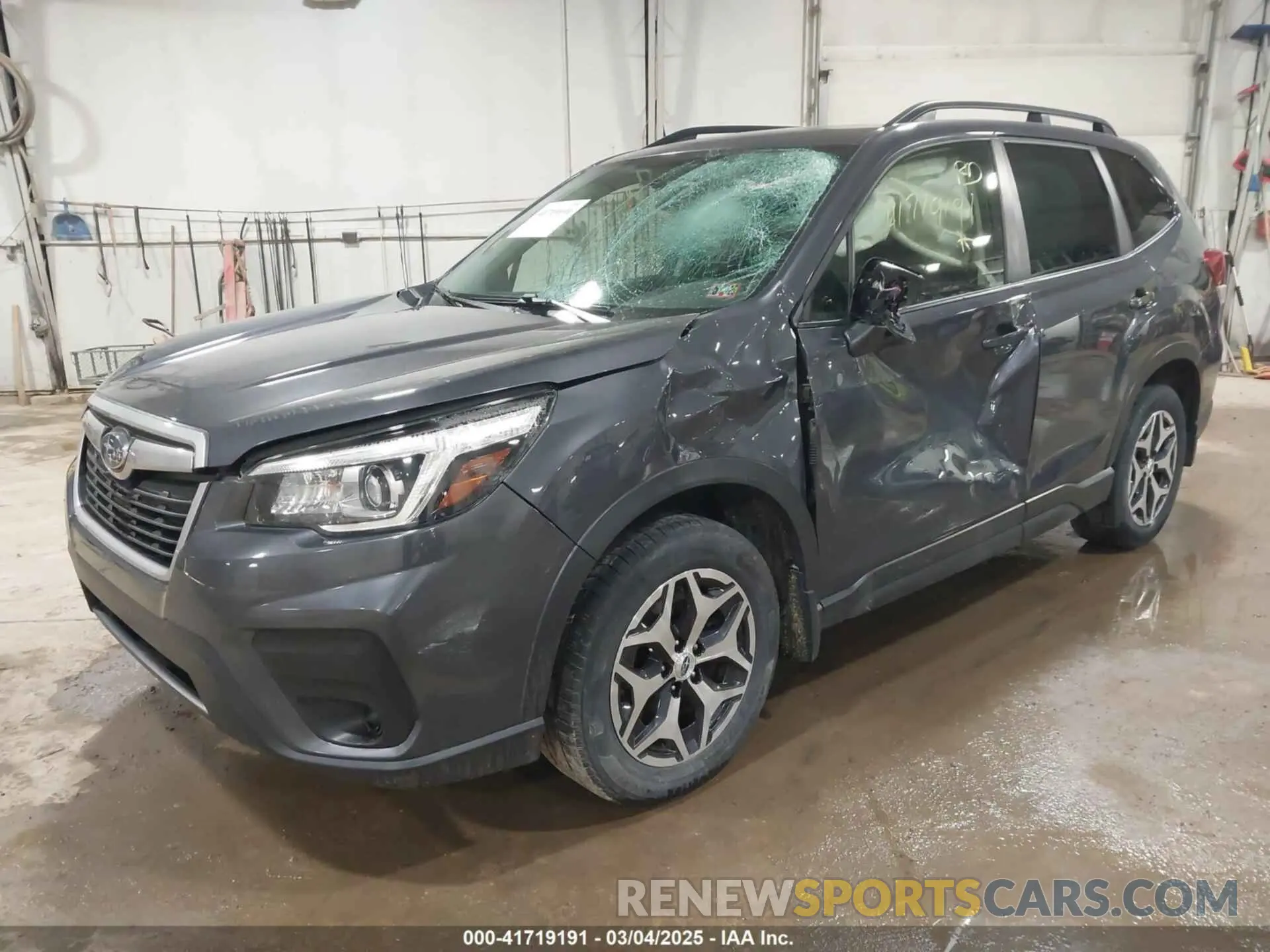 2 Photograph of a damaged car JF2SKAJC4LH544347 SUBARU FORESTER 2020