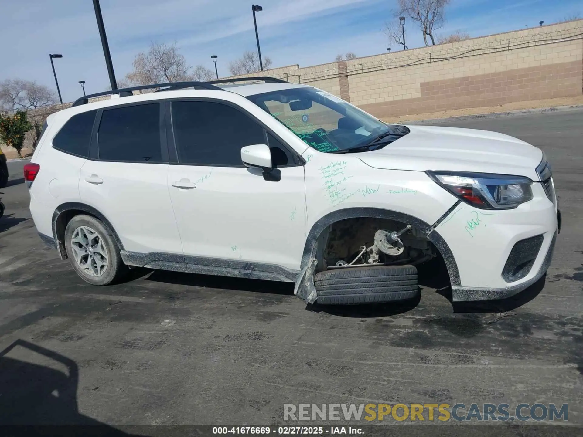 13 Photograph of a damaged car JF2SKAJC4LH581561 SUBARU FORESTER 2020