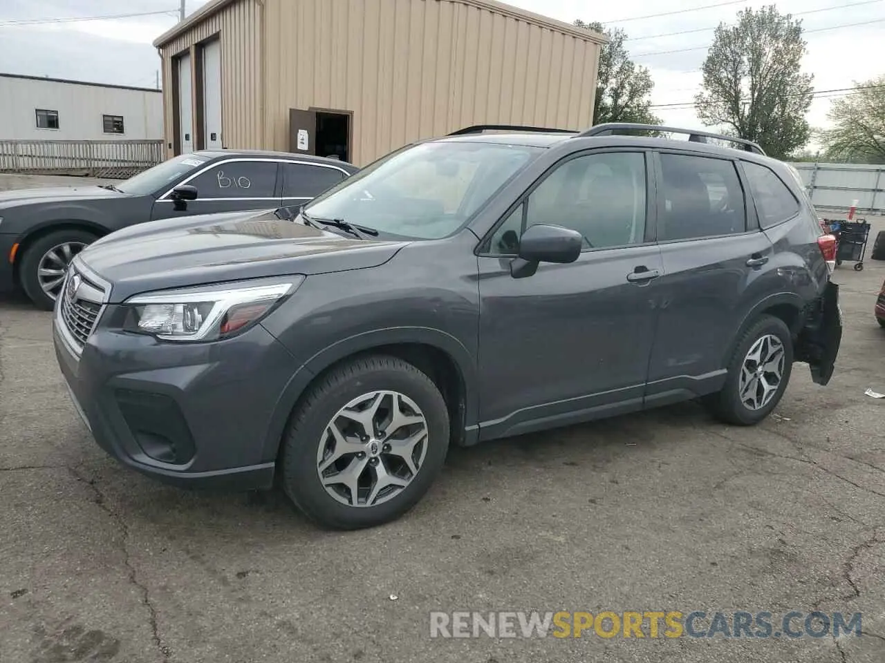 1 Photograph of a damaged car JF2SKAJC5LH563036 SUBARU FORESTER 2020