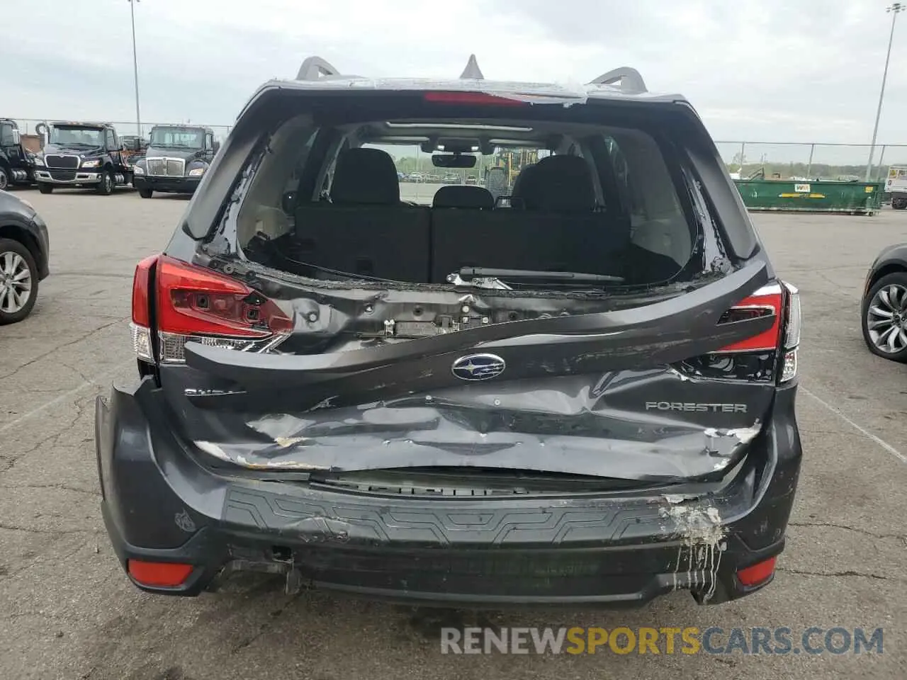 6 Photograph of a damaged car JF2SKAJC5LH563036 SUBARU FORESTER 2020