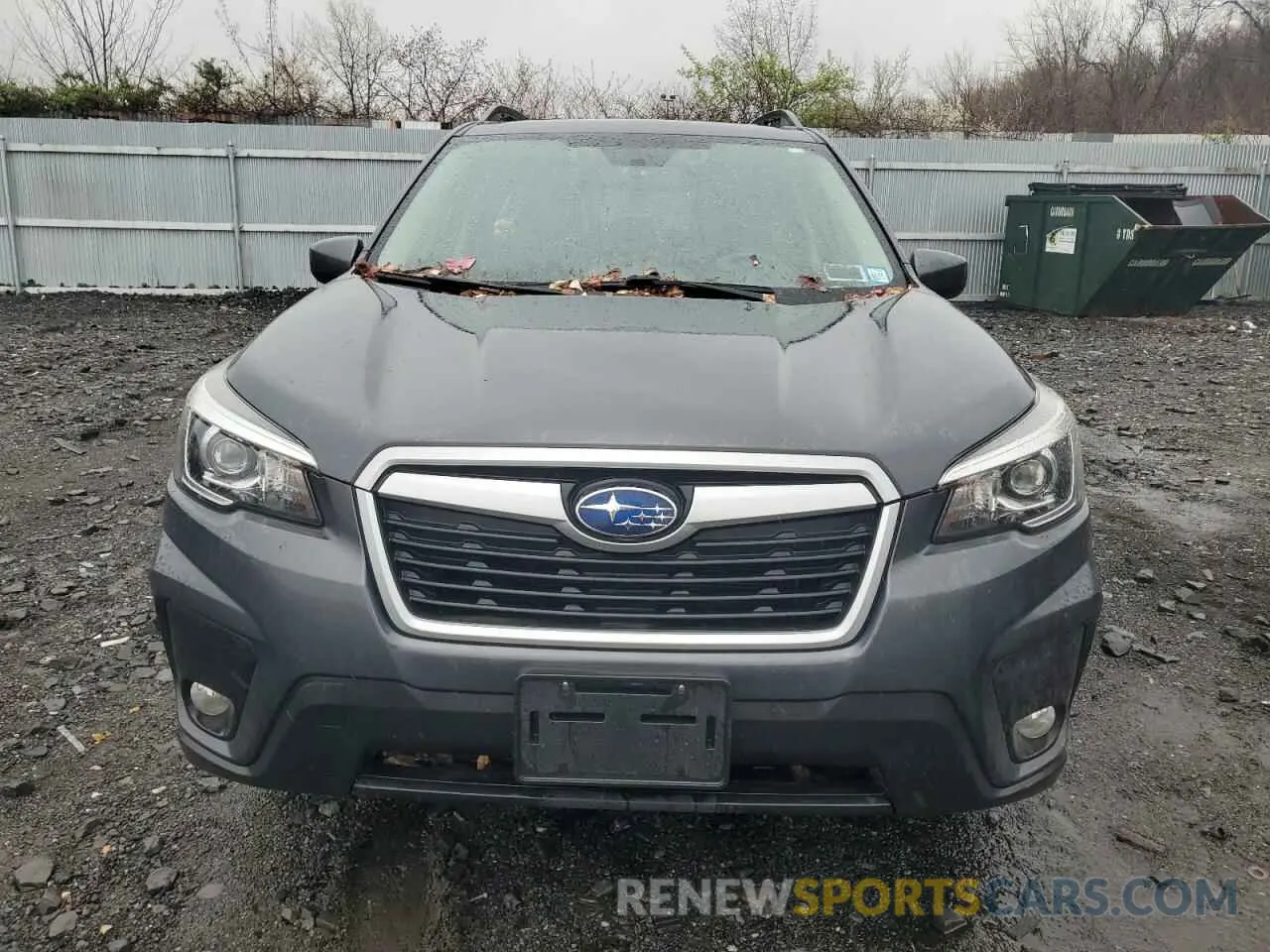 5 Photograph of a damaged car JF2SKAJC5LH577857 SUBARU FORESTER 2020