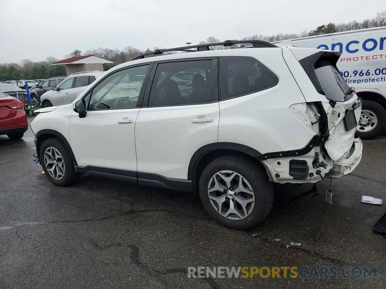 2 Photograph of a damaged car JF2SKAJC5LH577907 SUBARU FORESTER 2020