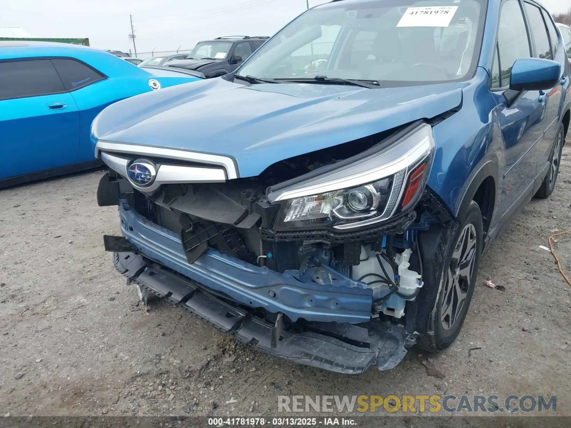 6 Photograph of a damaged car JF2SKAJC5LH586588 SUBARU FORESTER 2020