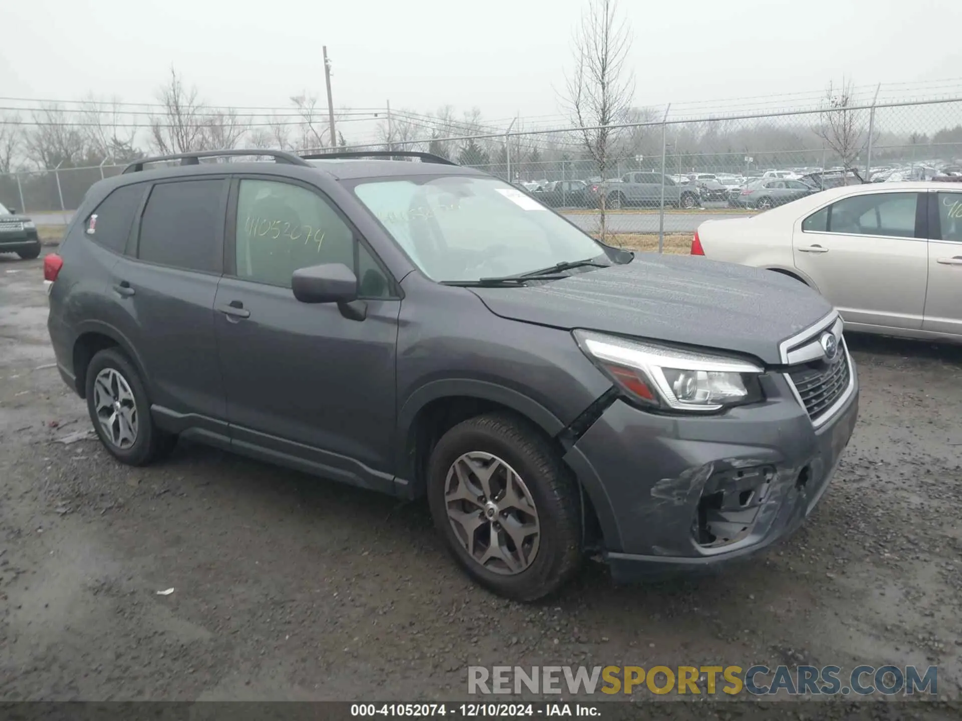 1 Photograph of a damaged car JF2SKAJC7LH518650 SUBARU FORESTER 2020