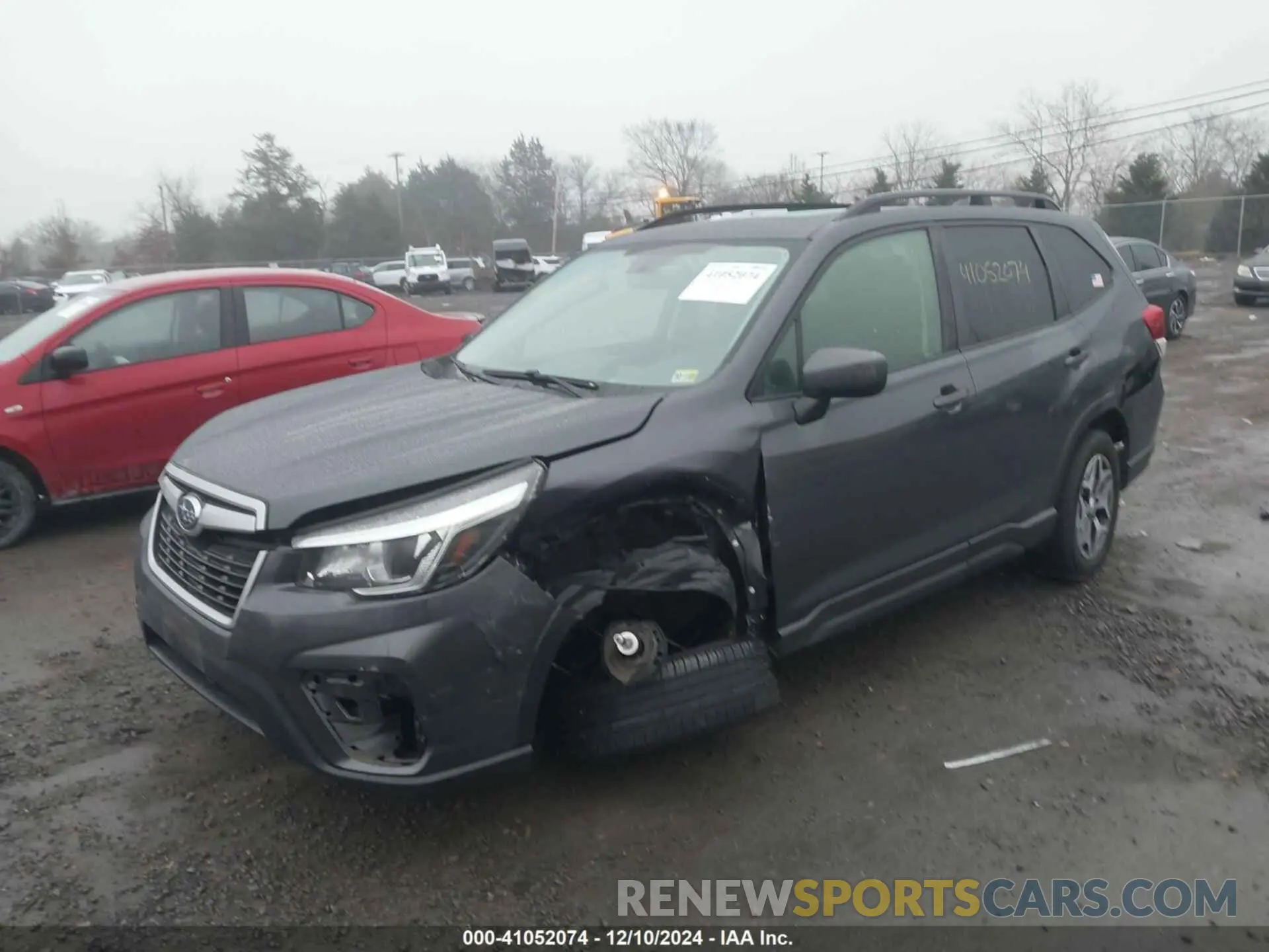 2 Photograph of a damaged car JF2SKAJC7LH518650 SUBARU FORESTER 2020