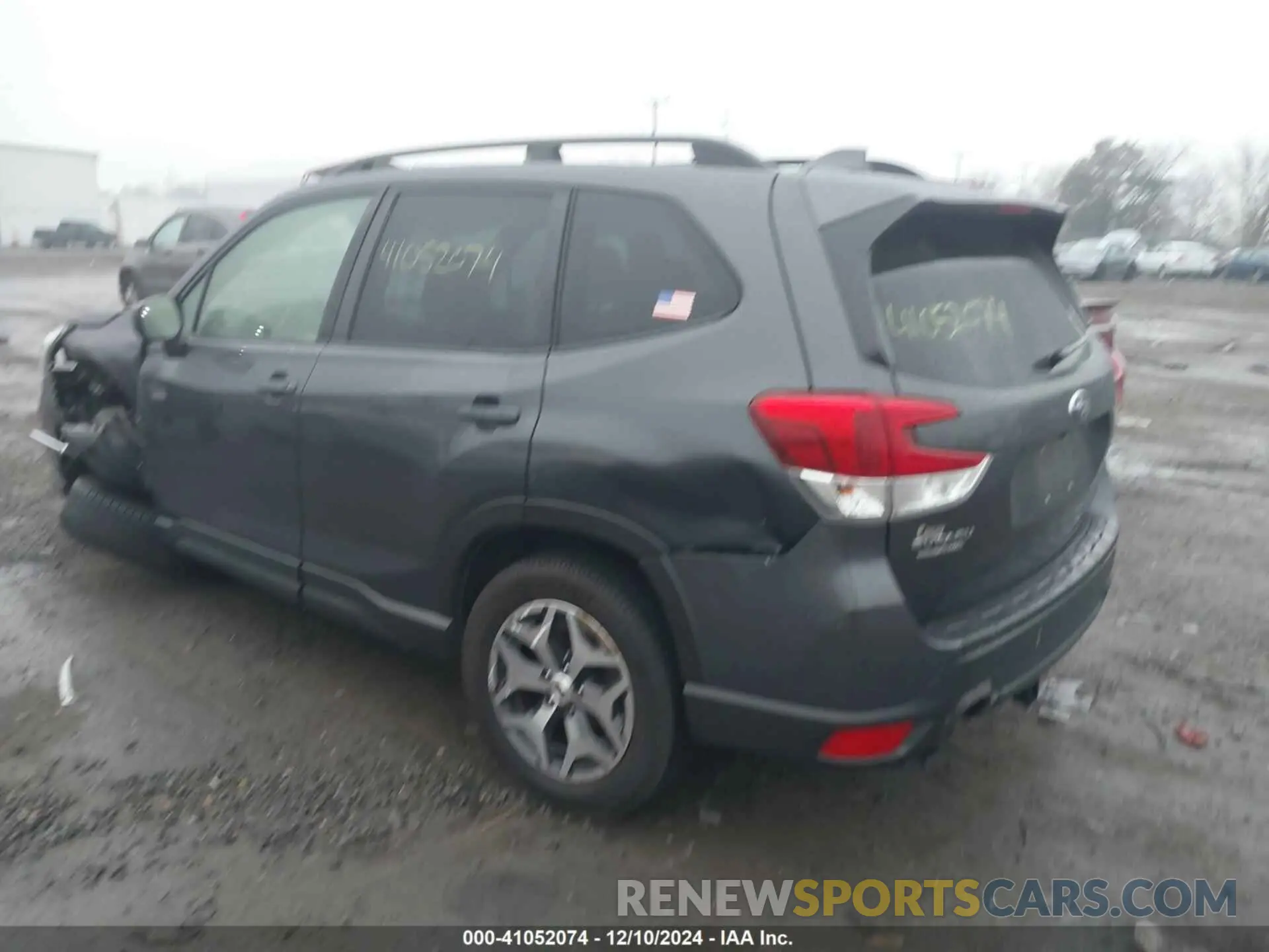 3 Photograph of a damaged car JF2SKAJC7LH518650 SUBARU FORESTER 2020