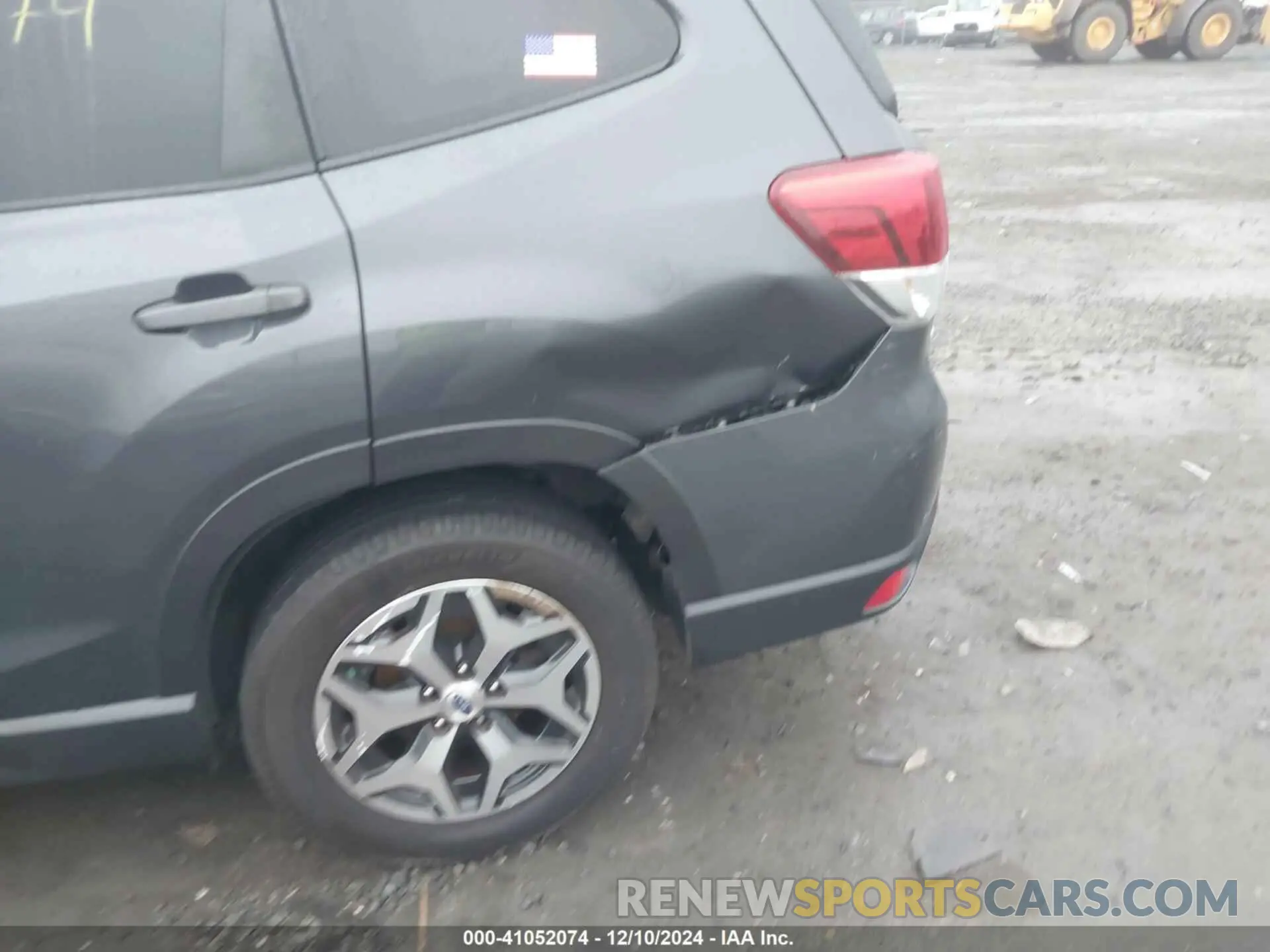 6 Photograph of a damaged car JF2SKAJC7LH518650 SUBARU FORESTER 2020