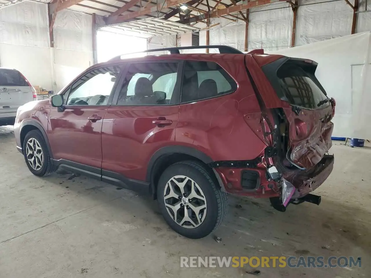 2 Photograph of a damaged car JF2SKAJC7LH519006 SUBARU FORESTER 2020