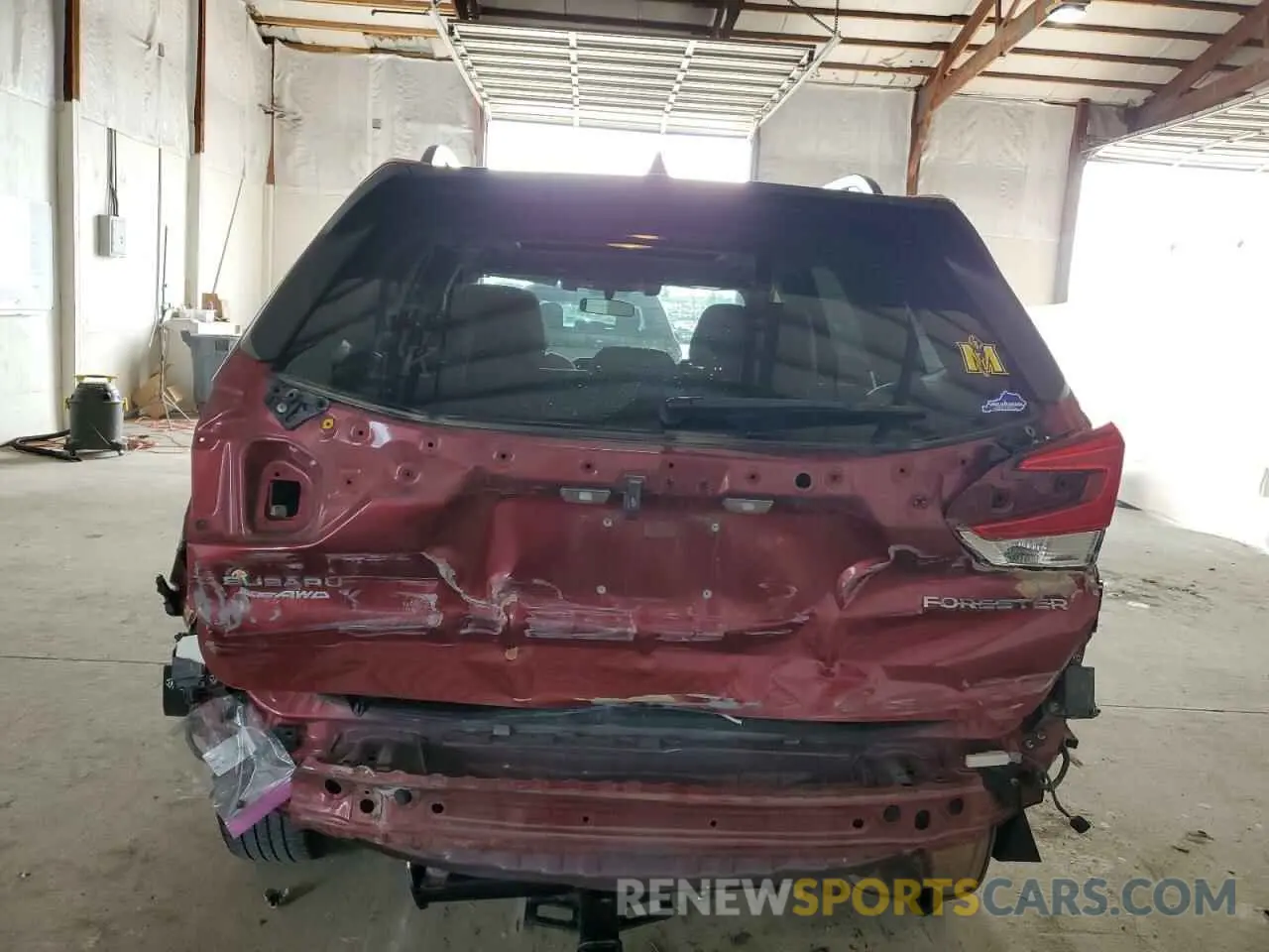6 Photograph of a damaged car JF2SKAJC7LH519006 SUBARU FORESTER 2020