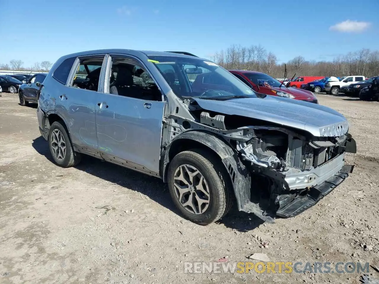 4 Photograph of a damaged car JF2SKAJC7LH605724 SUBARU FORESTER 2020